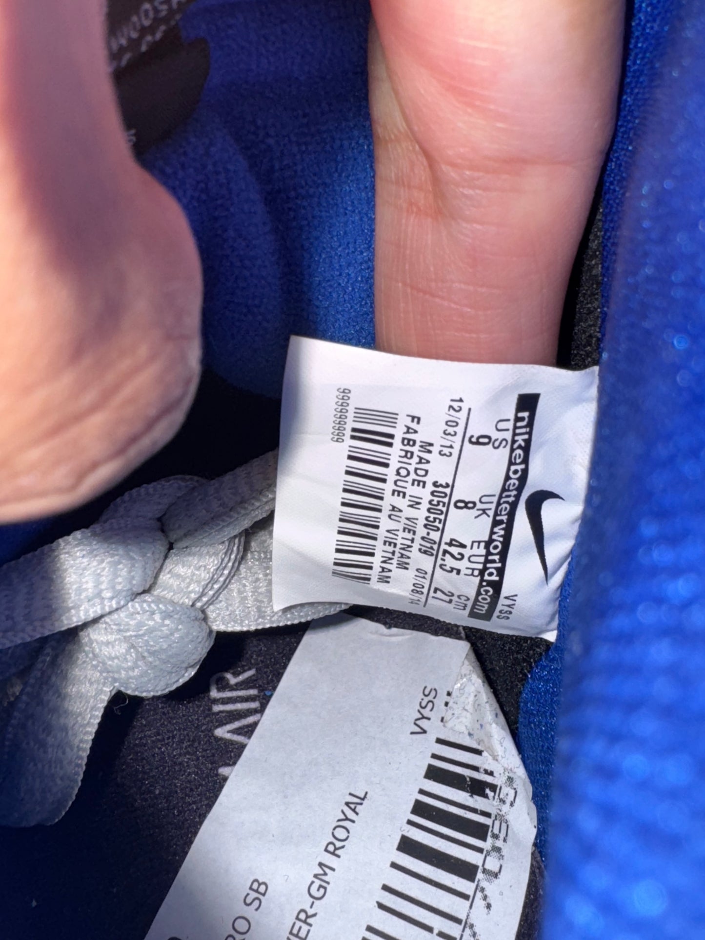 Sample Dunk High Pro SB Sub Zero 2014