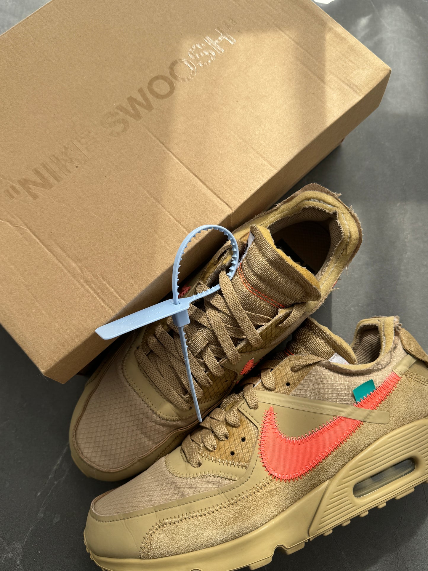 Air Max 90 Off-White Desert Ore US9