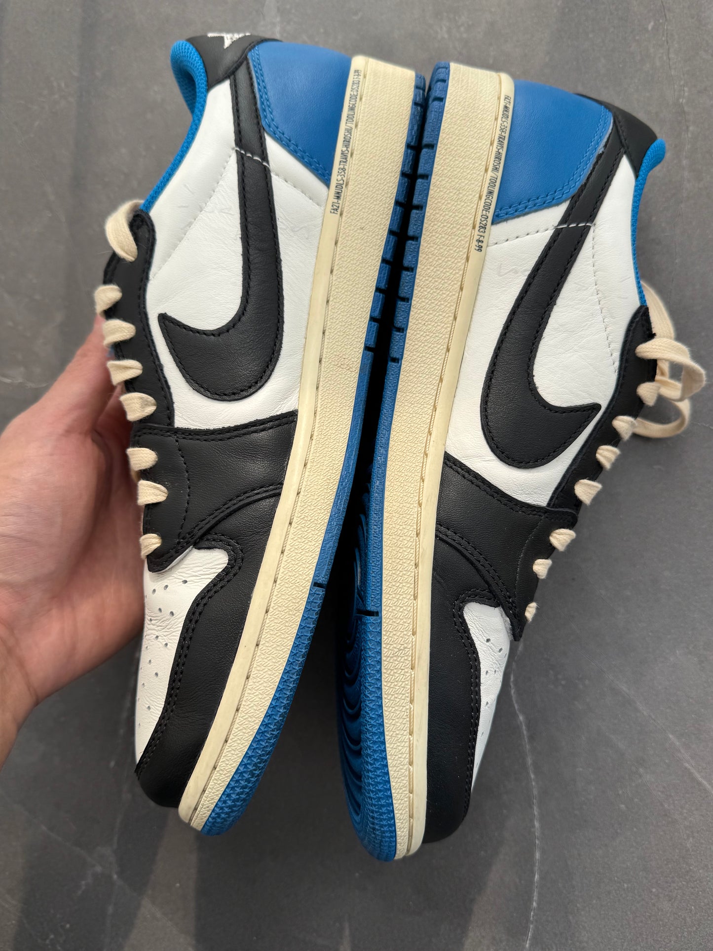 Air Jordan 1 Low Travis Scott Fragment Design US10