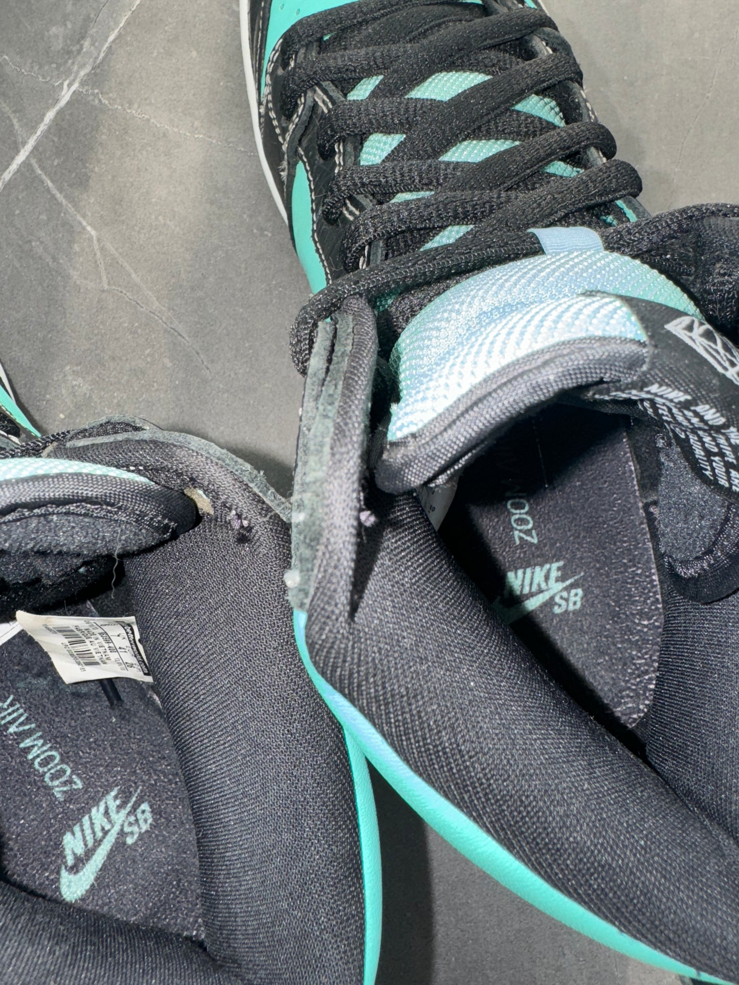 Dunk High Premium SB Diamond Tiffany 2014 US8