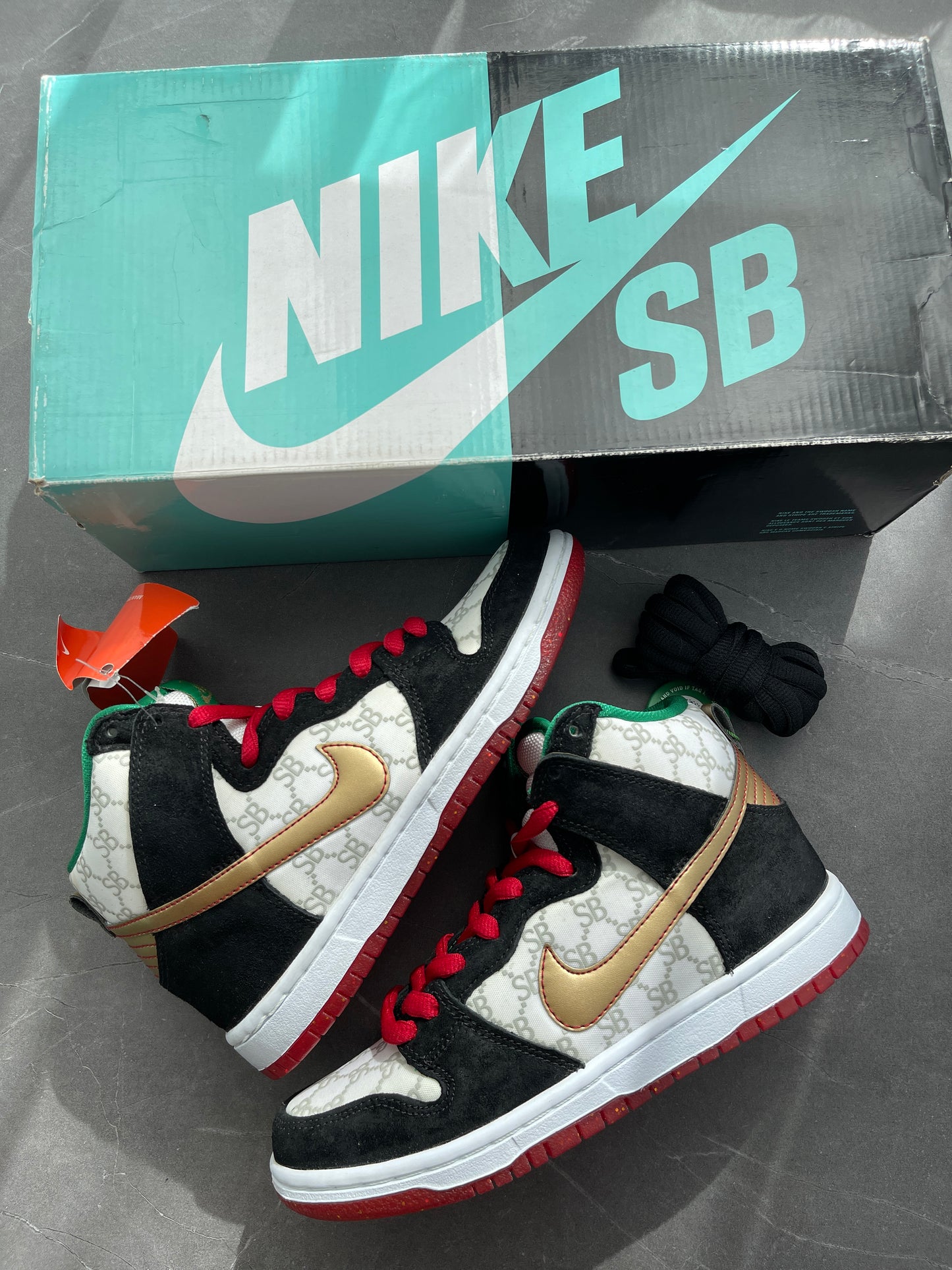 Dunk High Premium SB Black Sheep Paid In Full 2014 US5
