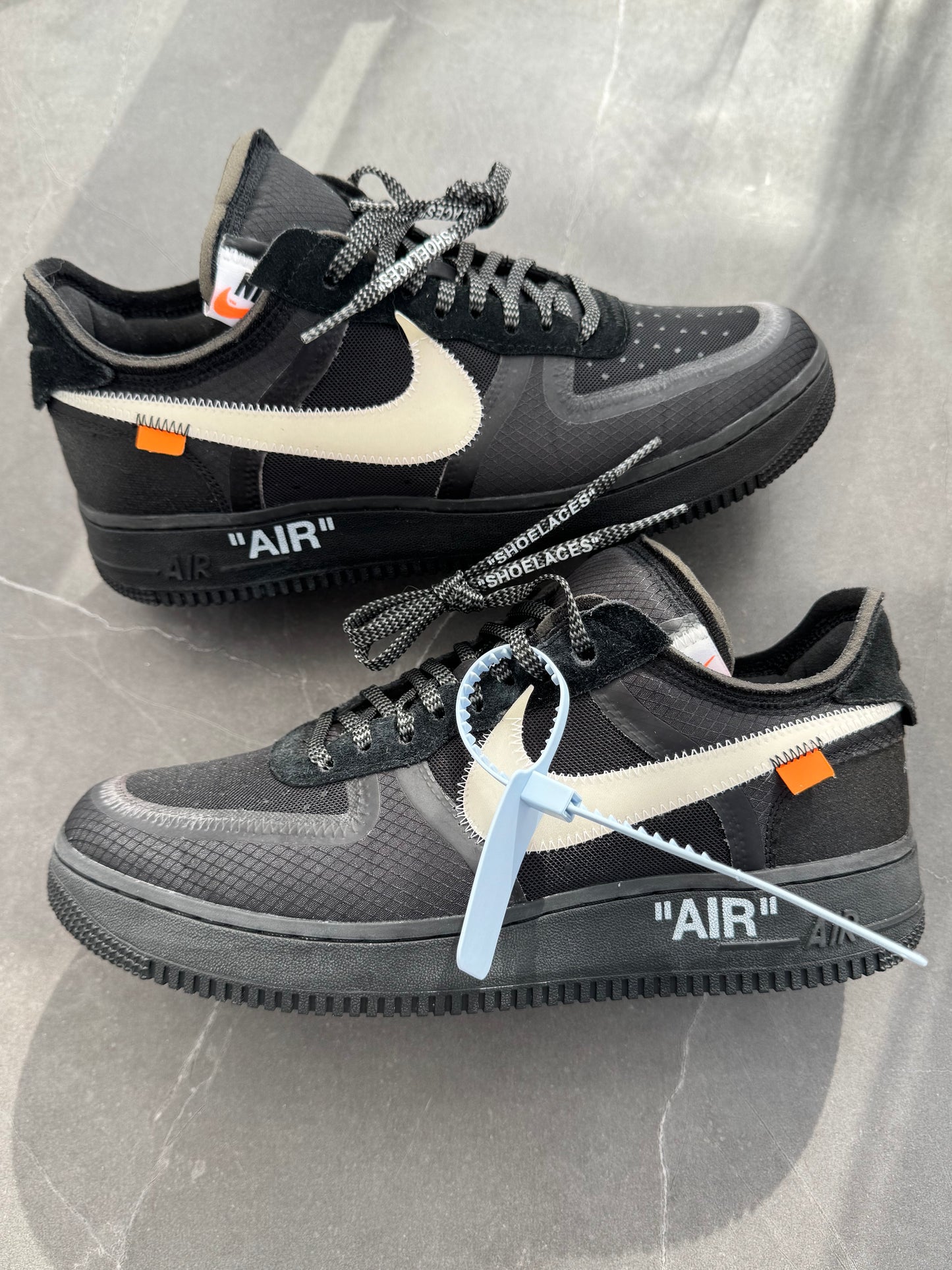Air Force 1 Low Off-White Black US10