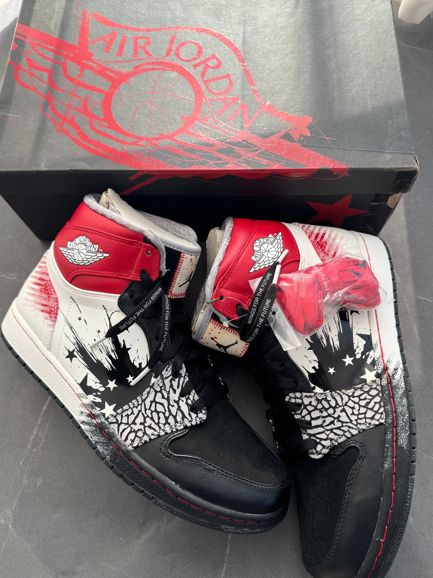 Air Jordan 1 High Dave White Wings for the Future