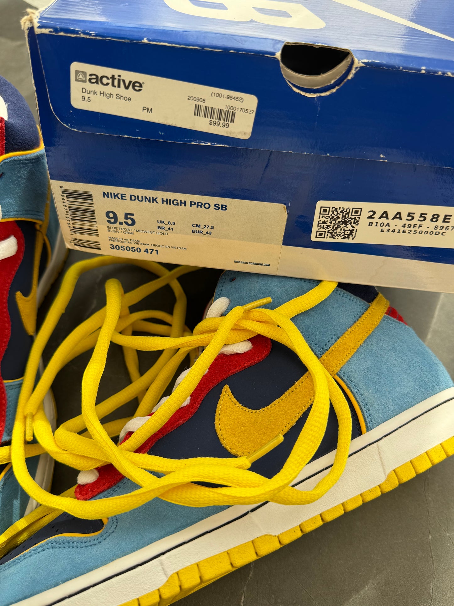 Dunk High Pro SB Mr Pacman 2009 US9.5