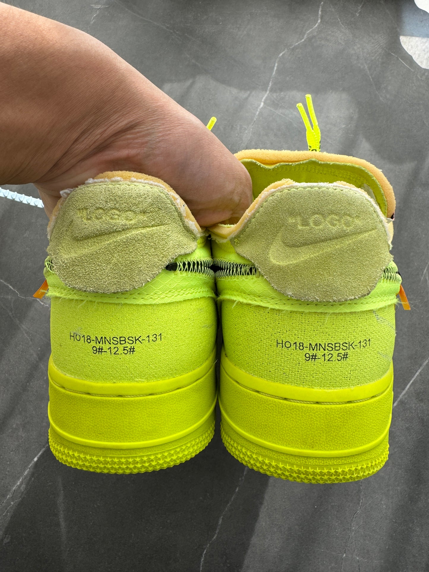 Air Force 1 Low Off-White Volt US9