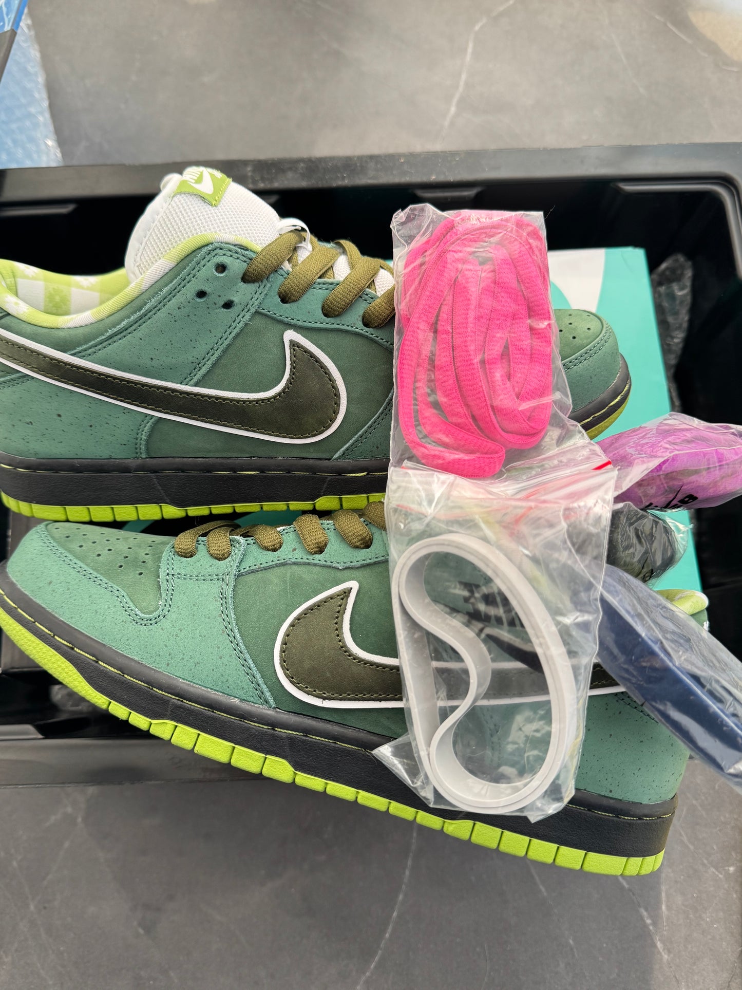 Dunk Low Pro SB Green Lobster Special Box US8.5