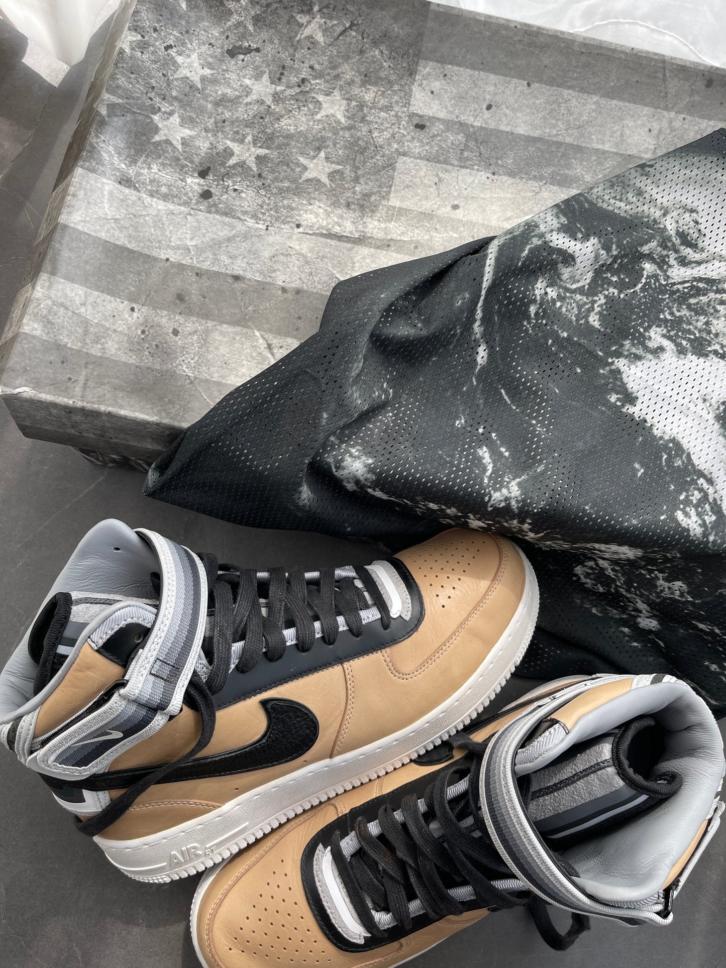 Air Force 1 Mid Tisci Tan 2014