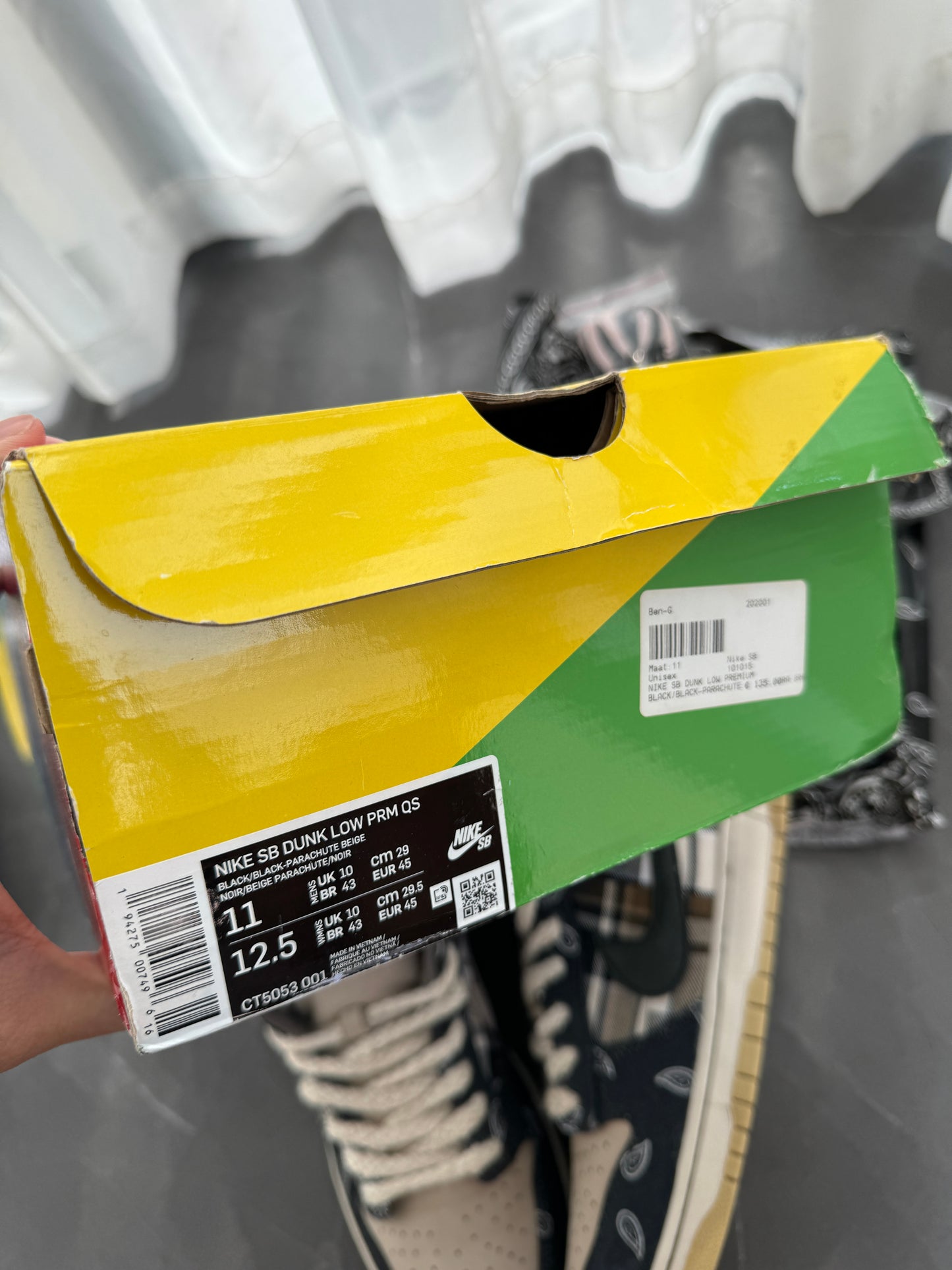 Dunk Low Pro SB Travis Scott US11