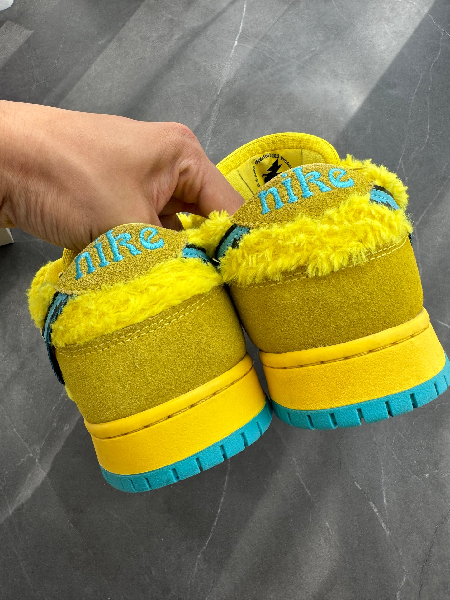 Dunk Low Pro SB Greatfuldead Bear Opti Yellow US11