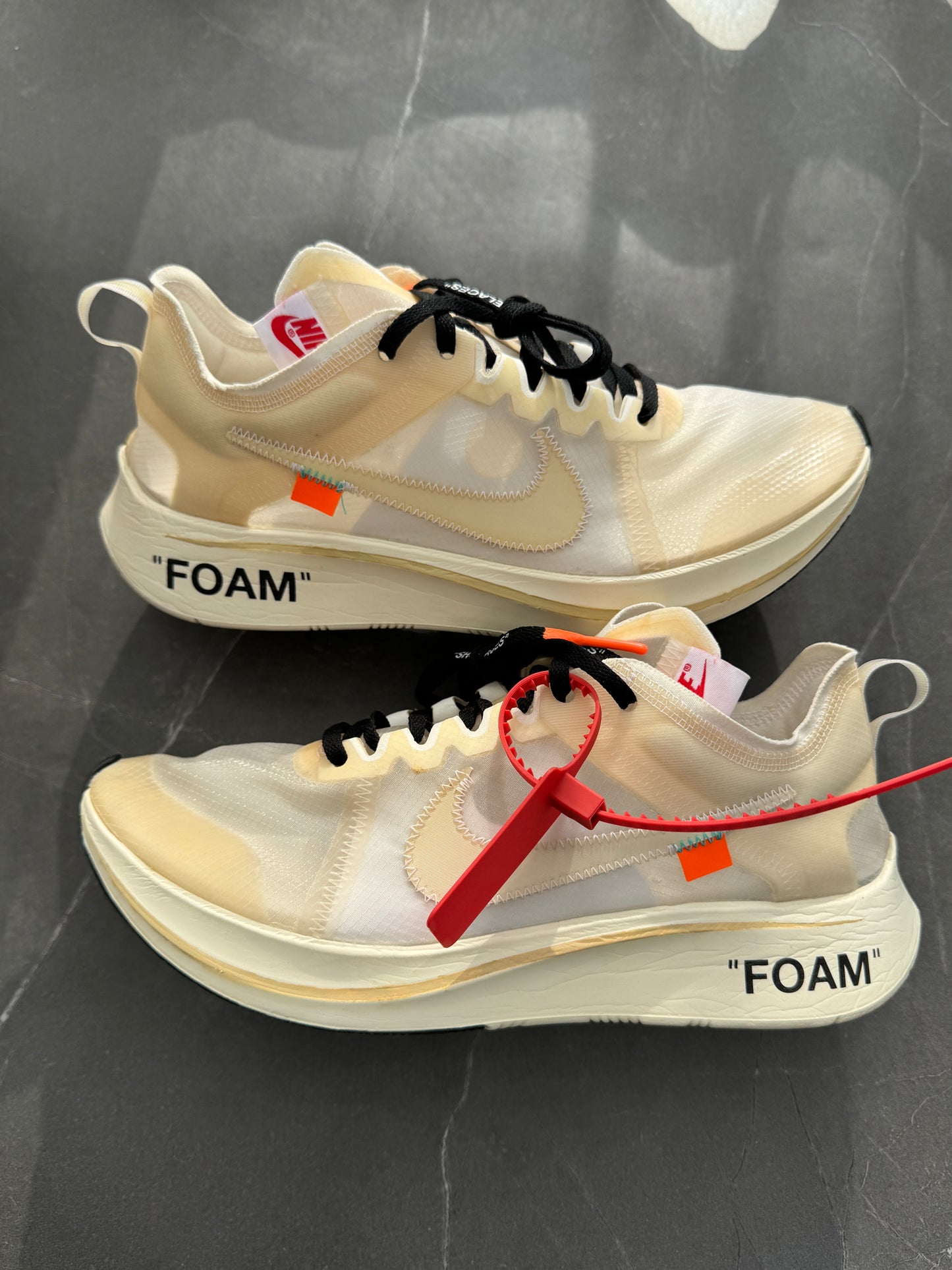 Nike Zoom Fly Off-White The Ten US10