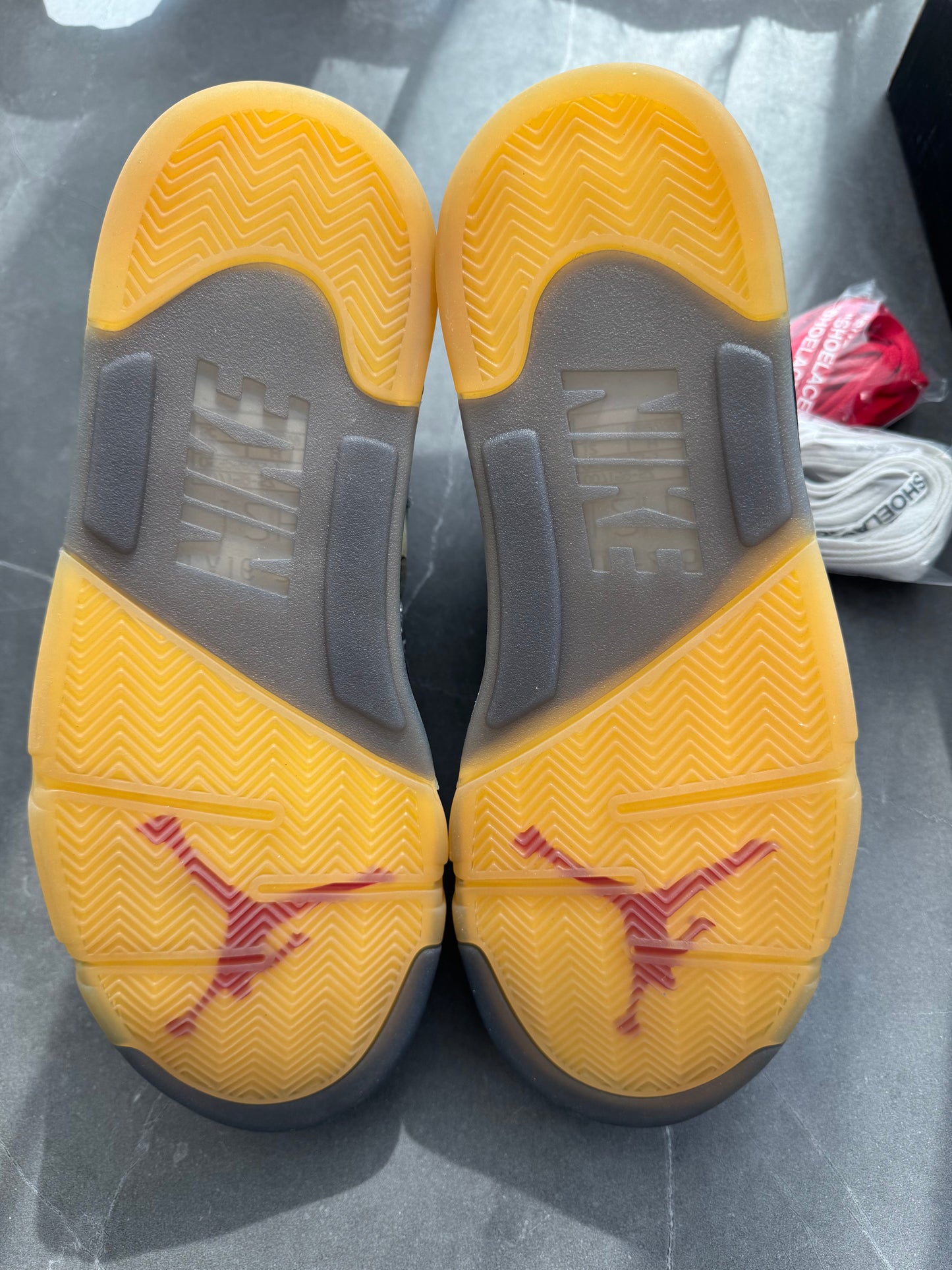 Air Jordan 5 Off-White Muslin US12