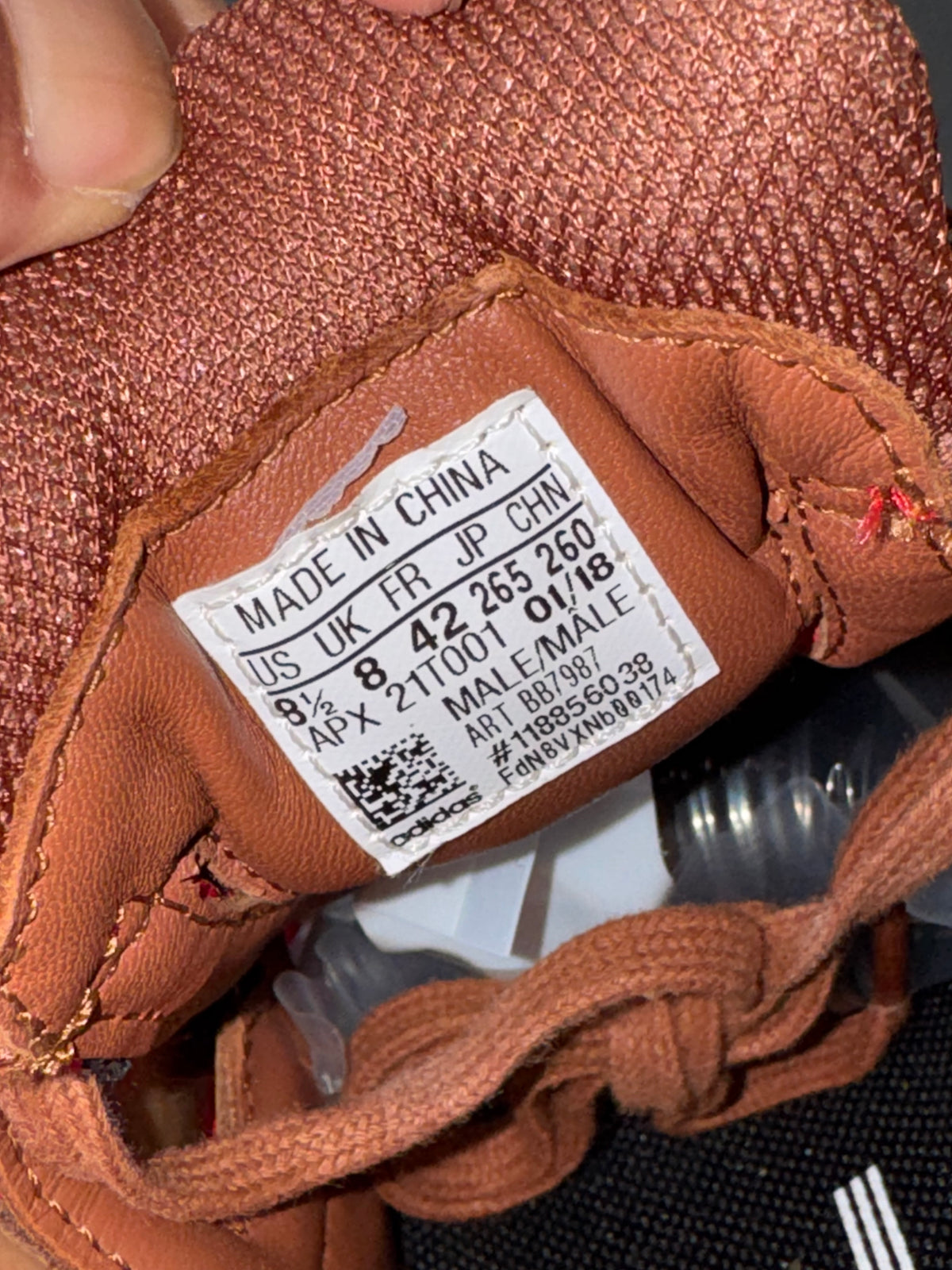 Adidas Raf Simons Replicant Ozweego Scarlet Dust 2018