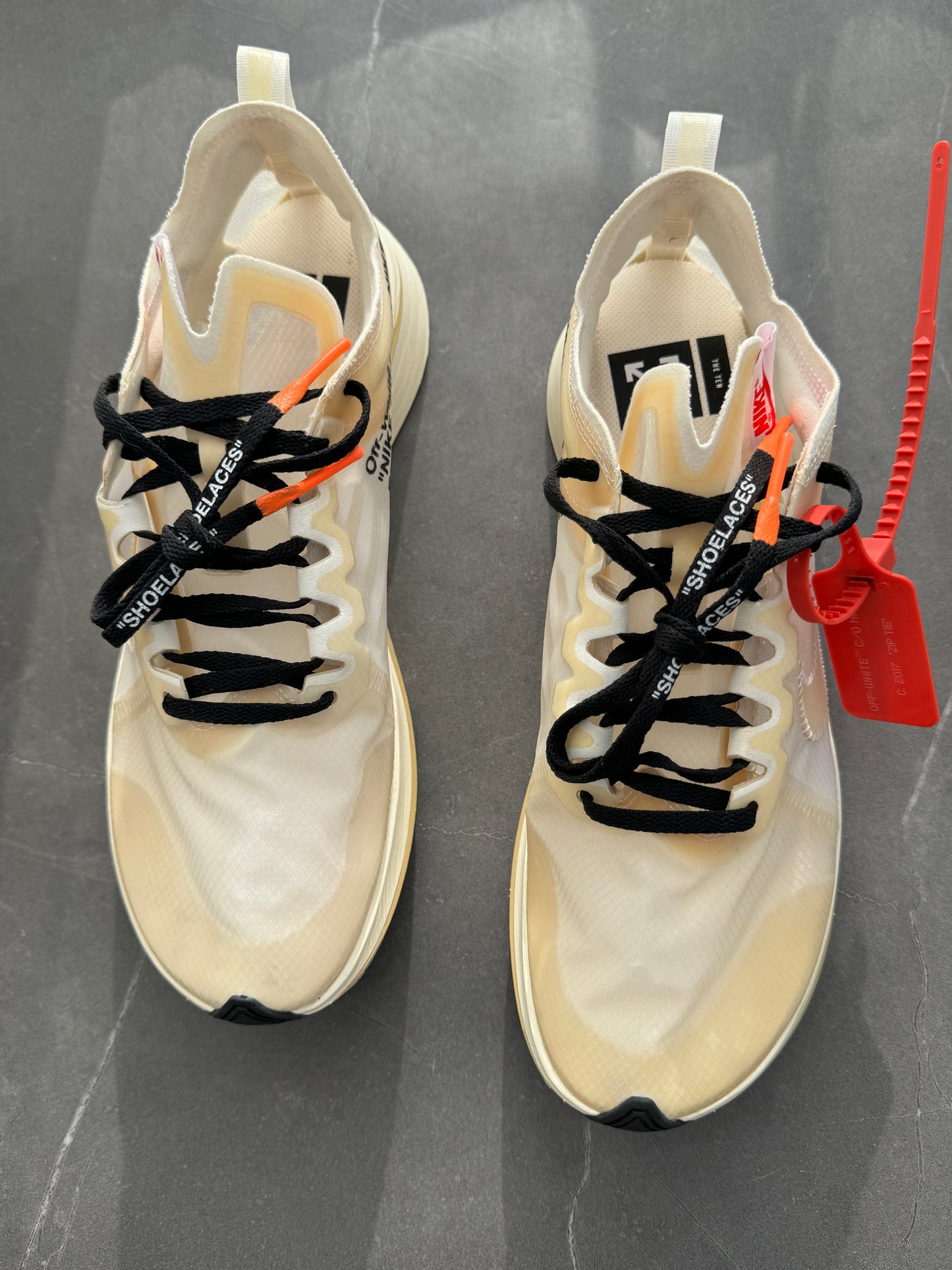 Nike Zoom Fly Off-White The Ten US10