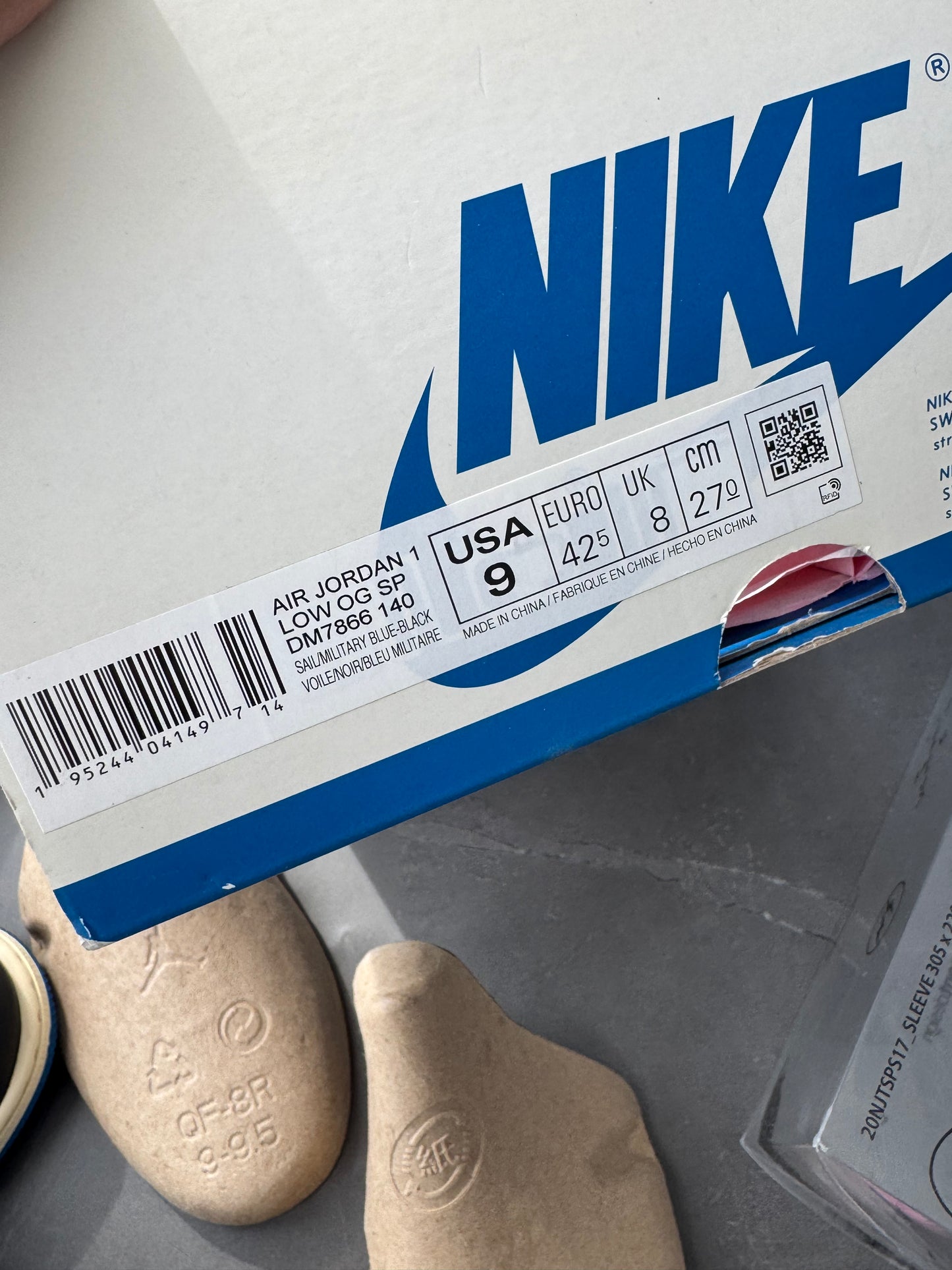 Air Jordan 1 Low Travis Scott Fragment Design US9
