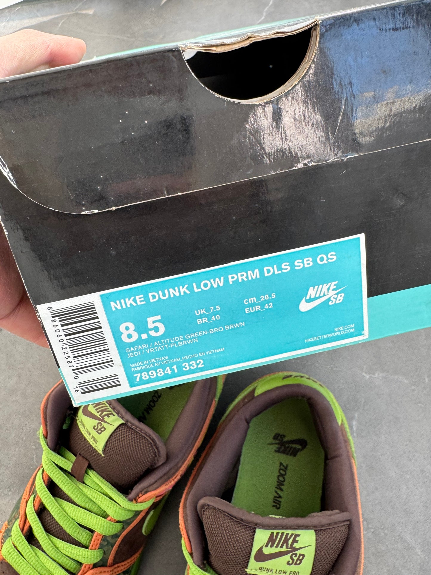 Dunk Low Premium SB De La Soul 2015 US8.5