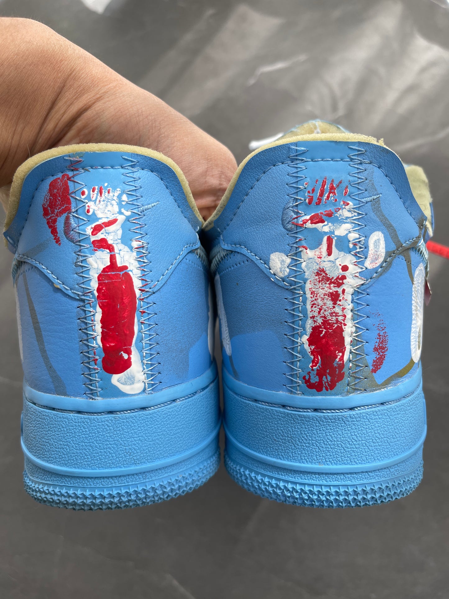 Air Force 1 Virgil Abloh✖️MCA Chicago✖️Cassius Hirst 💀