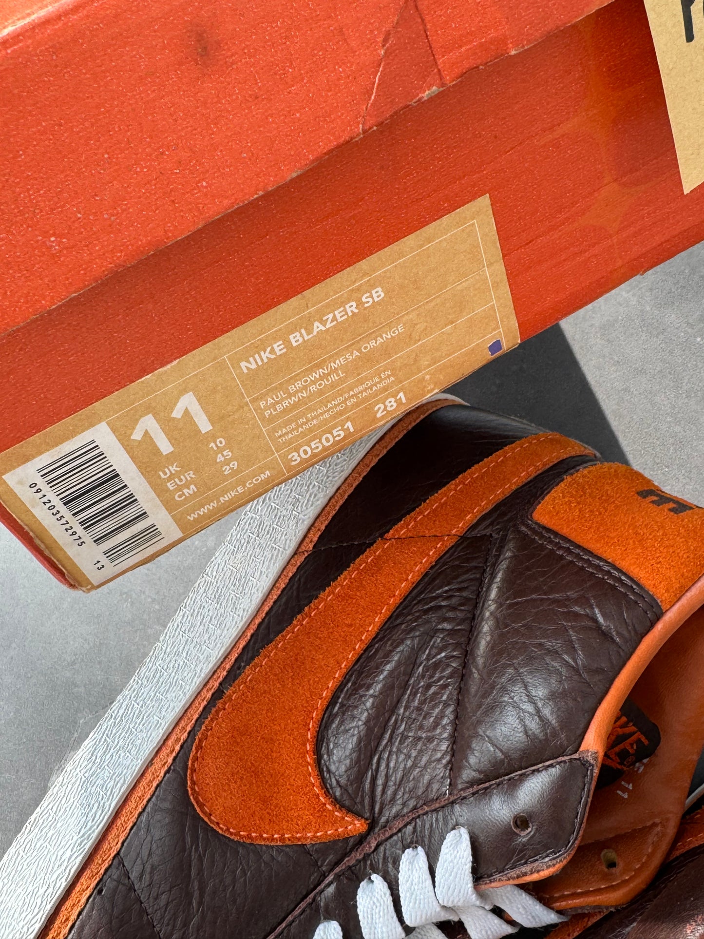 Nike Blazer SB Paul Brown 2002