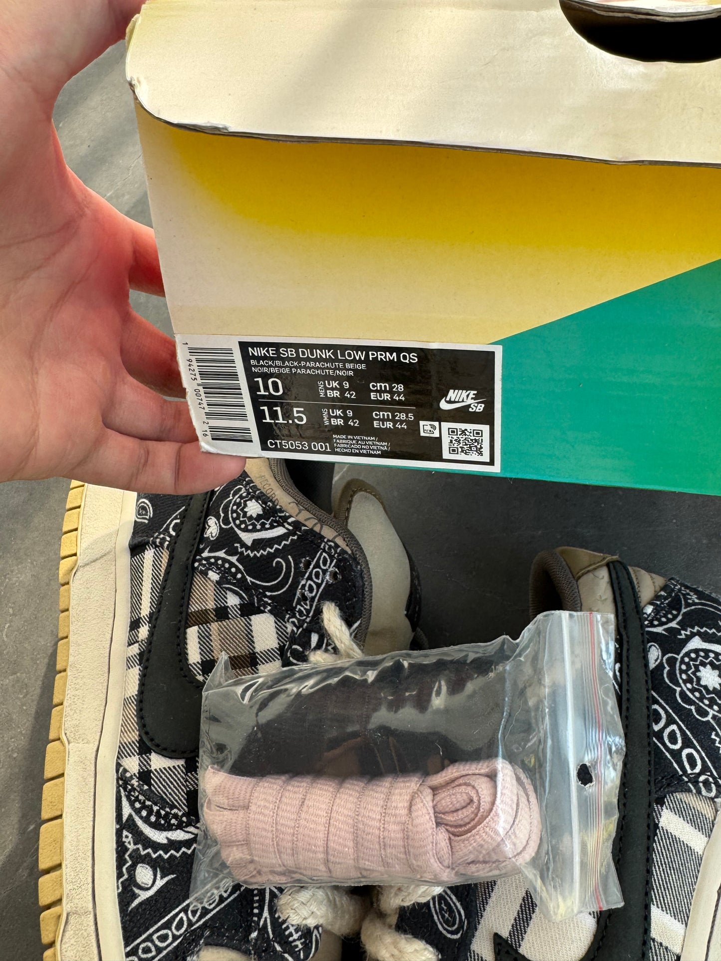 Dunk Low Pro SB Travis Scott US10