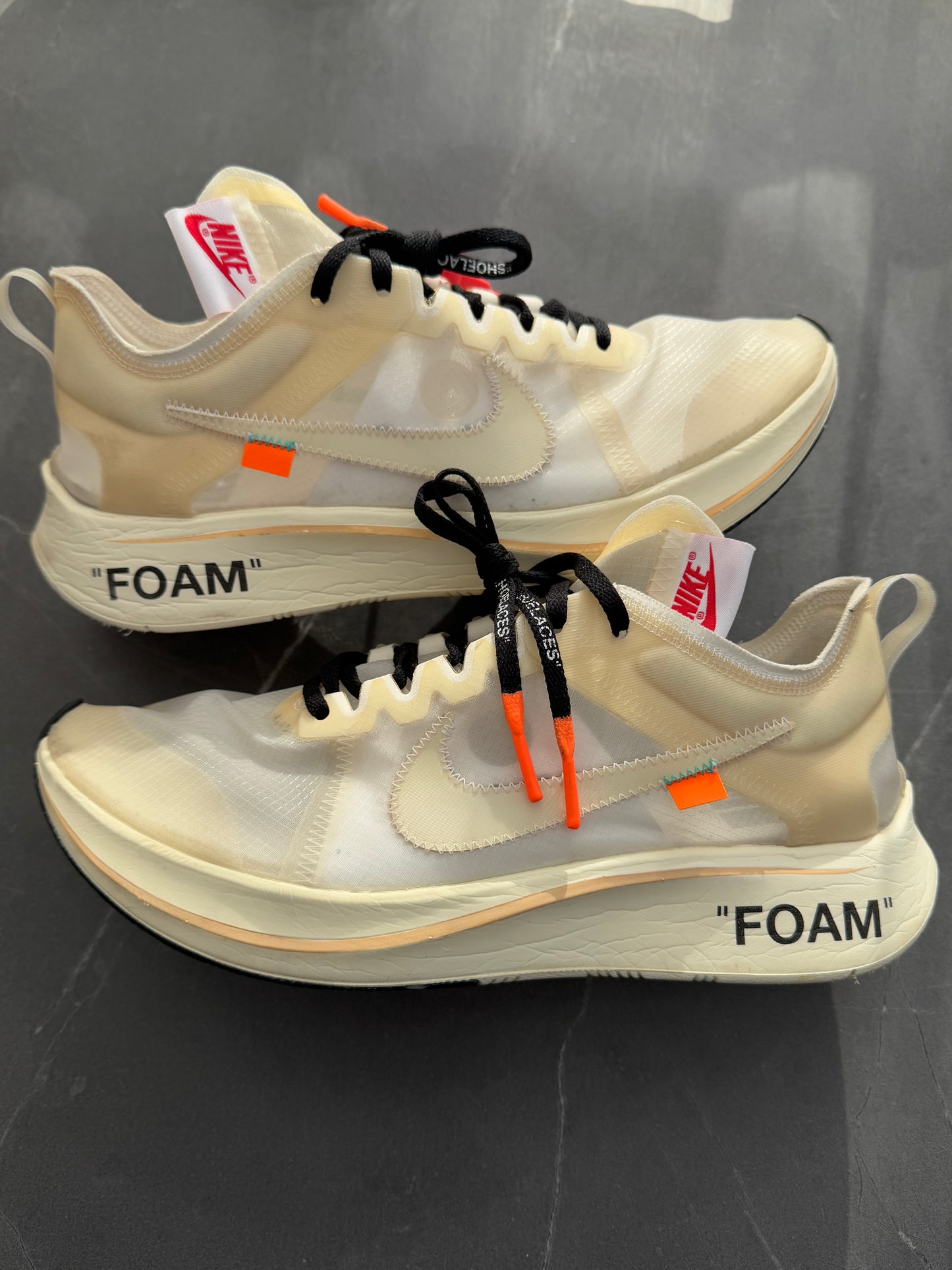 Nike Zoom Fly Off-White The Ten US11
