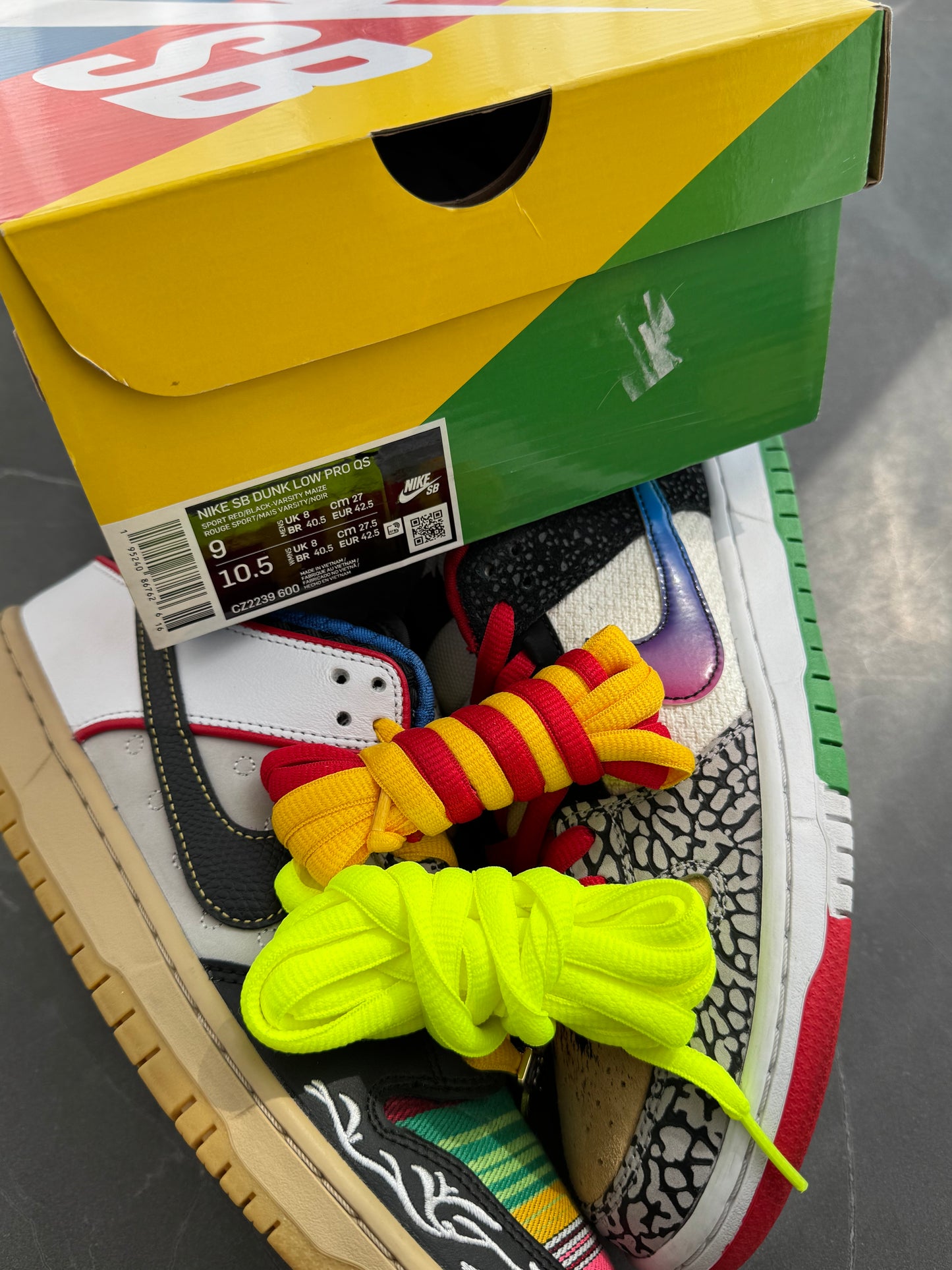 Dunk Low Pro SB What The Paul US9