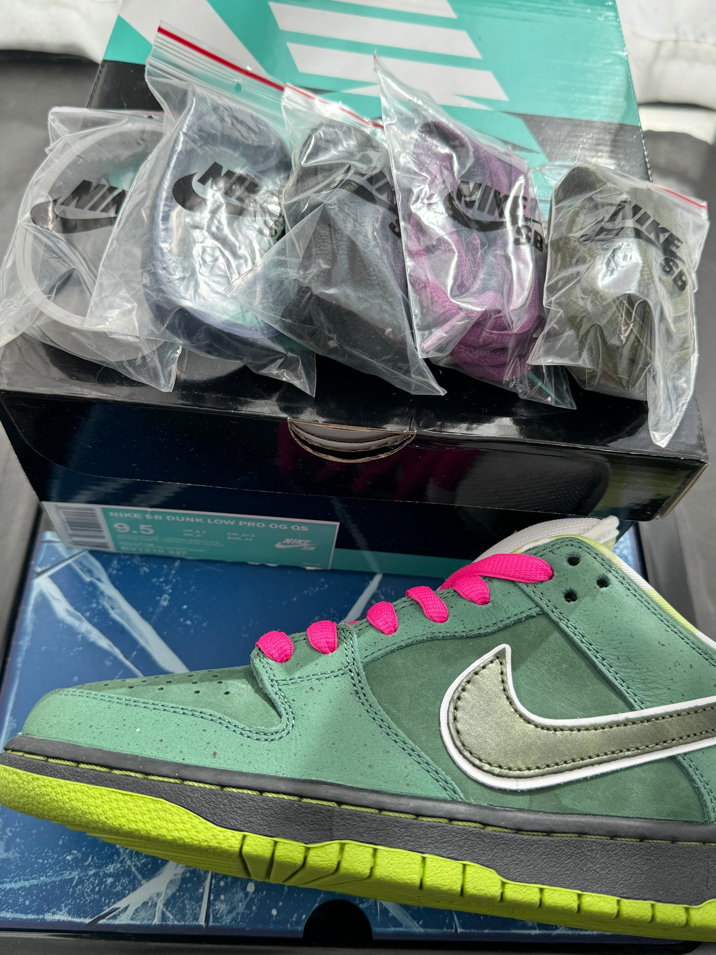 Dunk Low Pro SB Concept Green Lobster Special Box US9.5