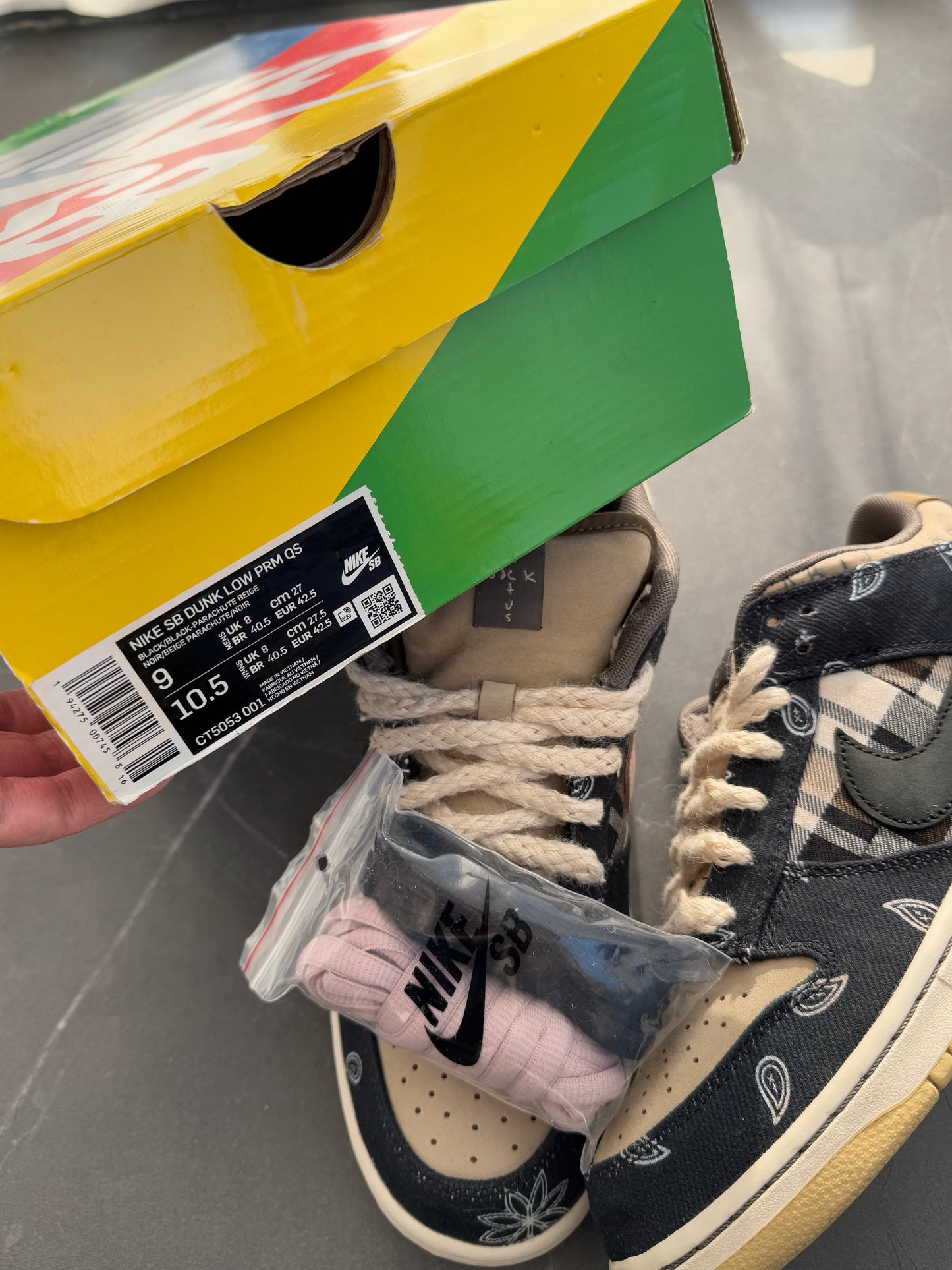 Dunk Low Pro SB Travis Scott US9