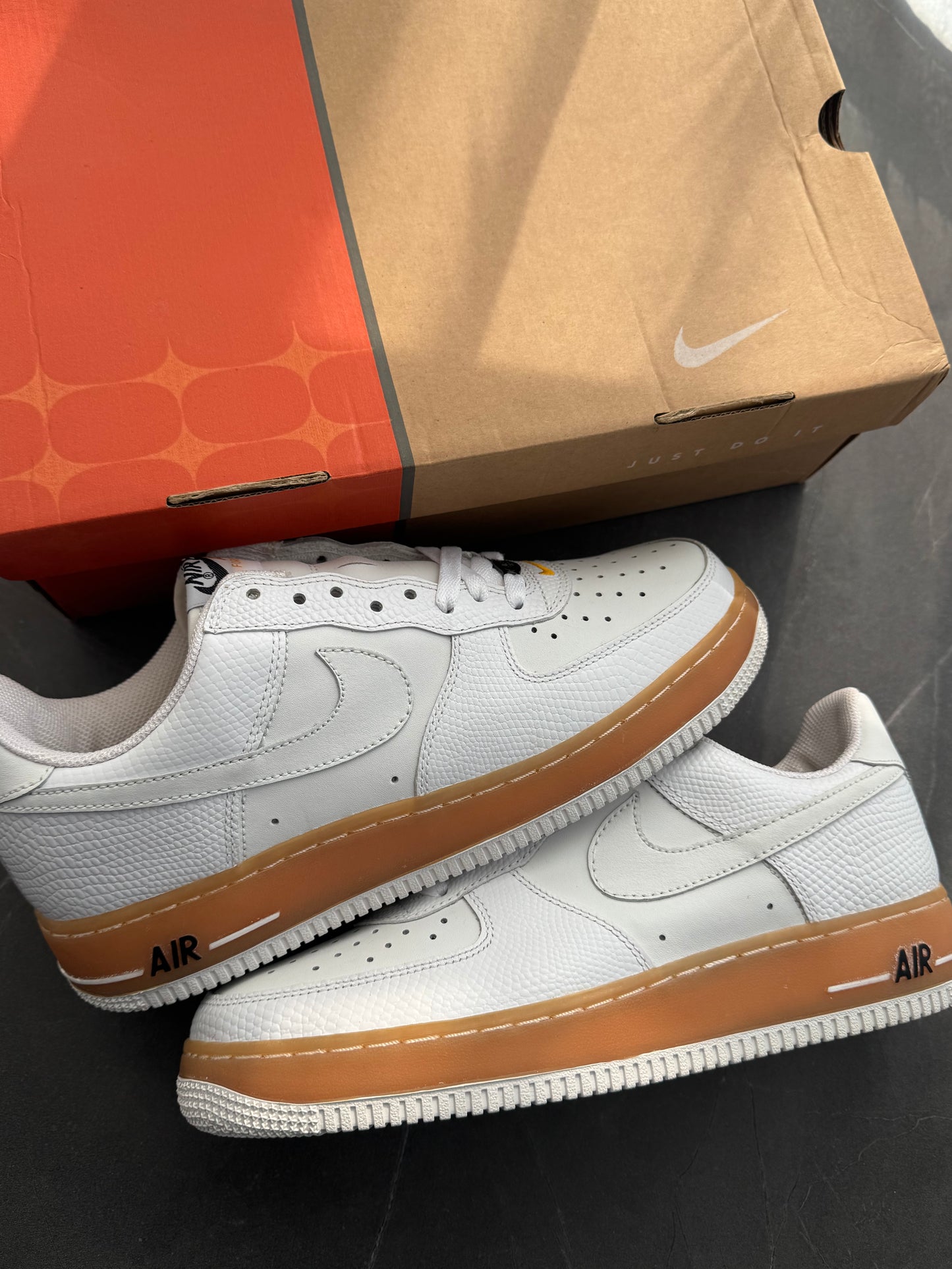 Air Force 1 Low JD Sports White Gum Midsole 2005
