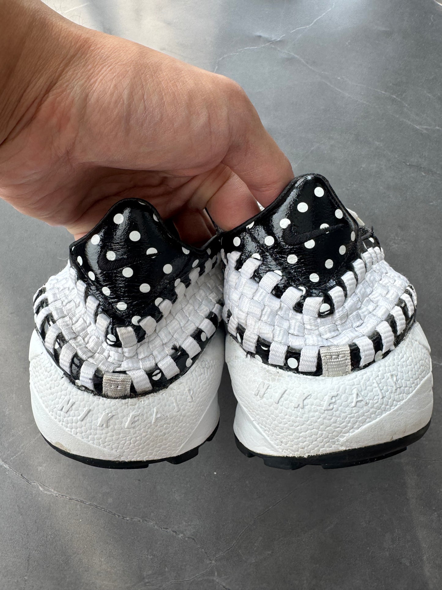 Air Footscape Woven Fragment Dot Black 2006