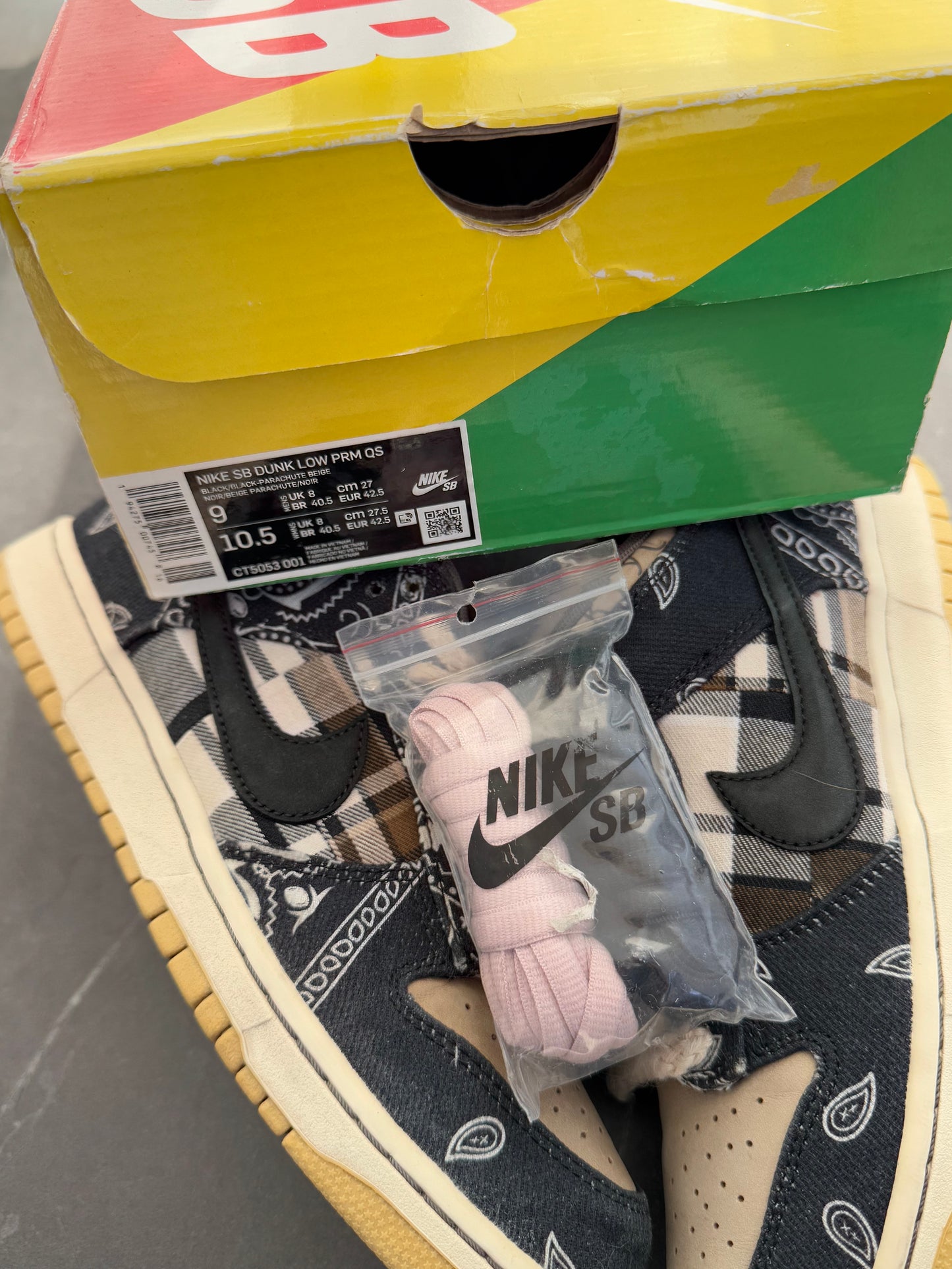 Dunk Low Pro SB Travis Scott US9