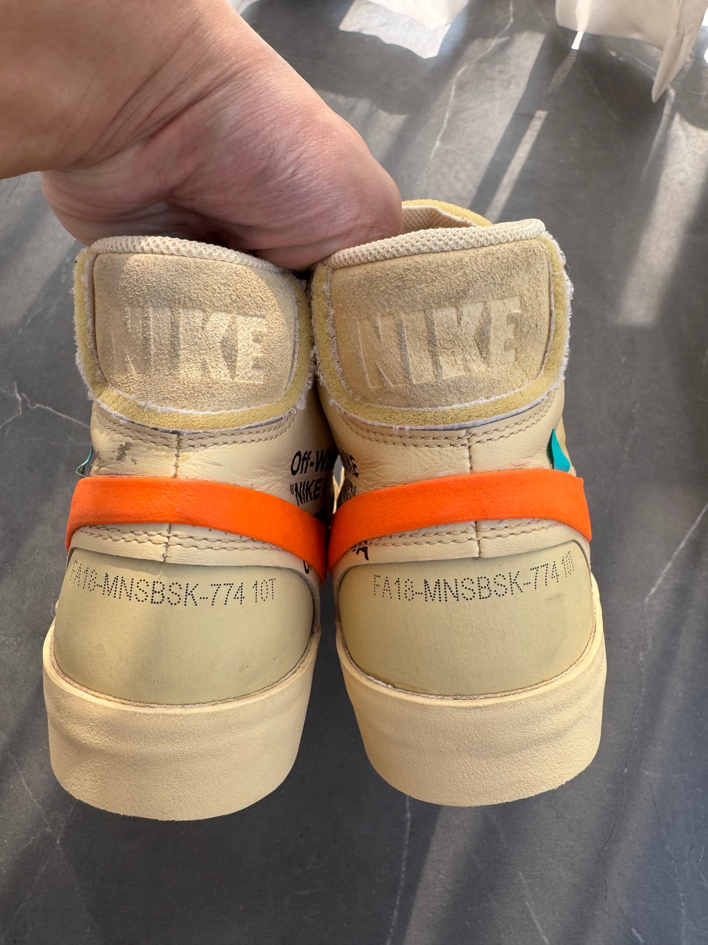 Nike Blazer Mid Off-White All Halloween Eve US10.5