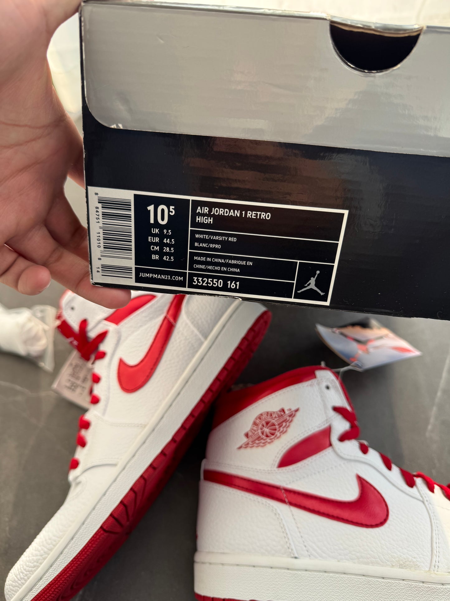 Air Jordan 1 High "Do The Right Thing" Pack 2009 Red