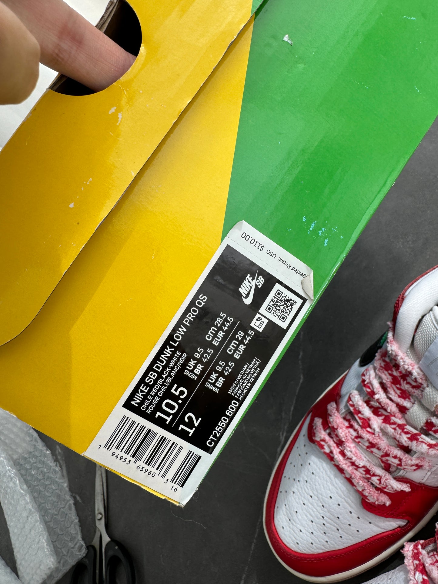 Dunk Low Pro SB Habibi Frame Skate Habibi US10.5