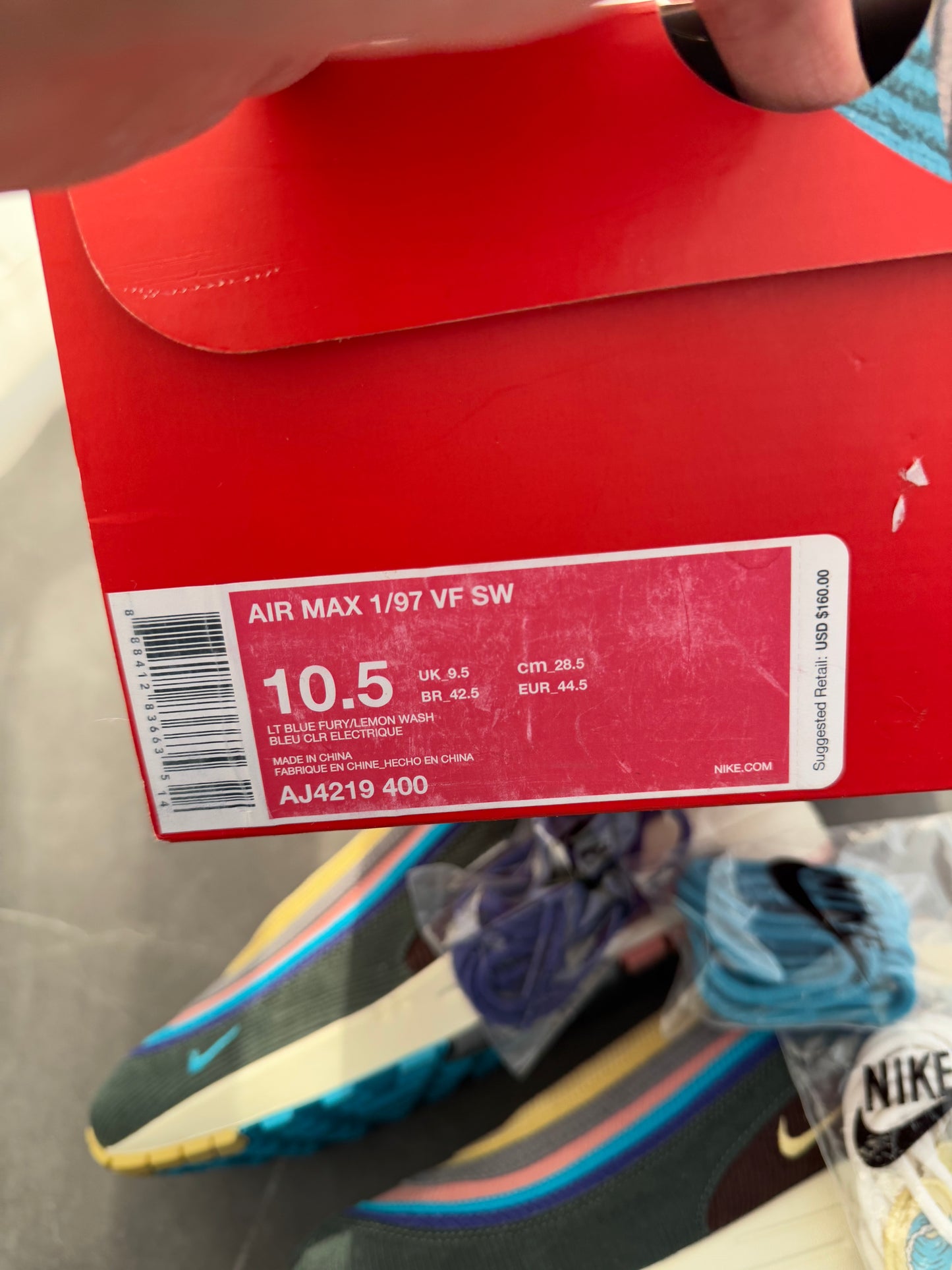 Air Max 1/97 Sean Wotherspoon US10.5