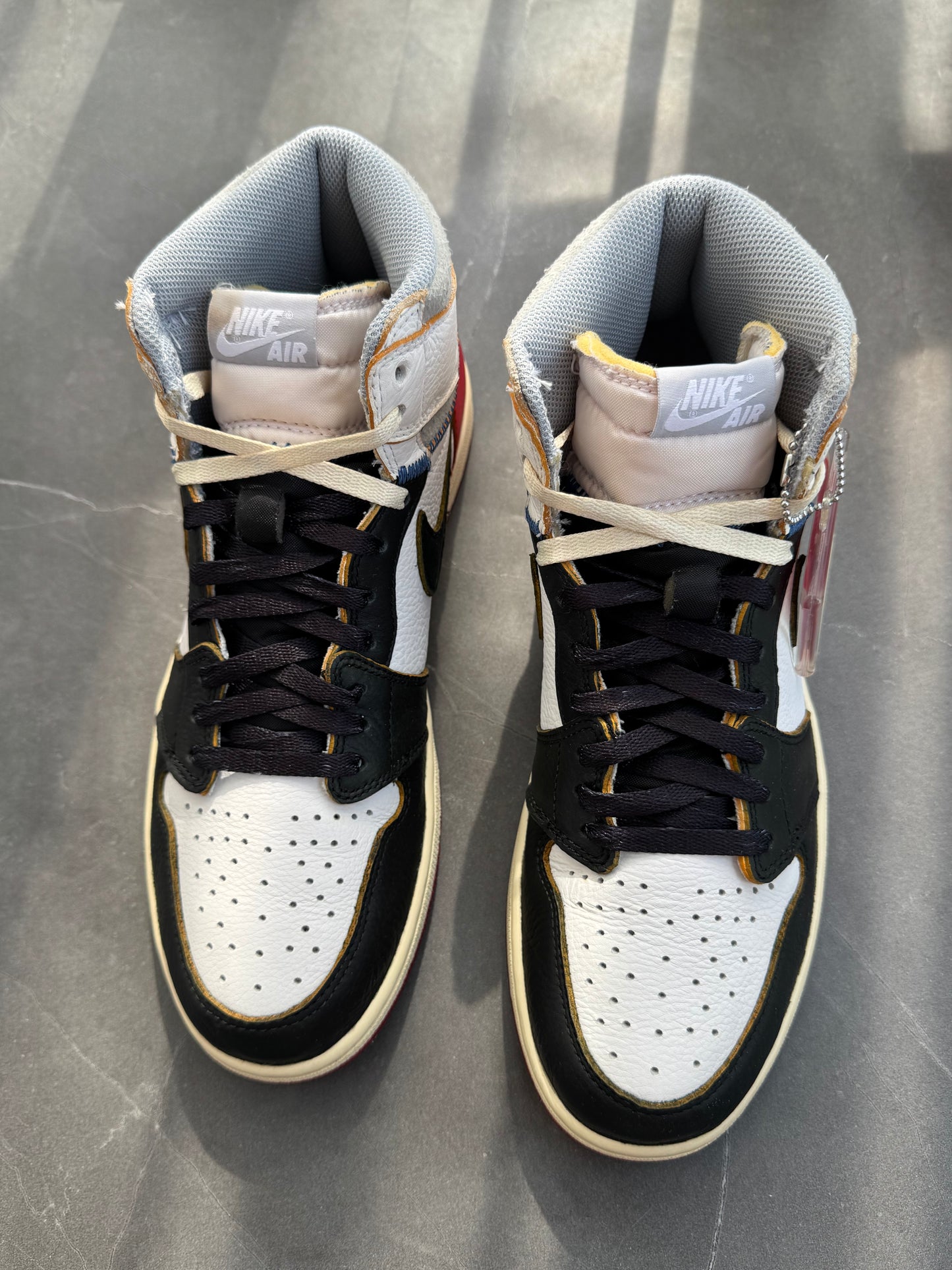 Air Jordan 1 High Union Black Toe US10.5