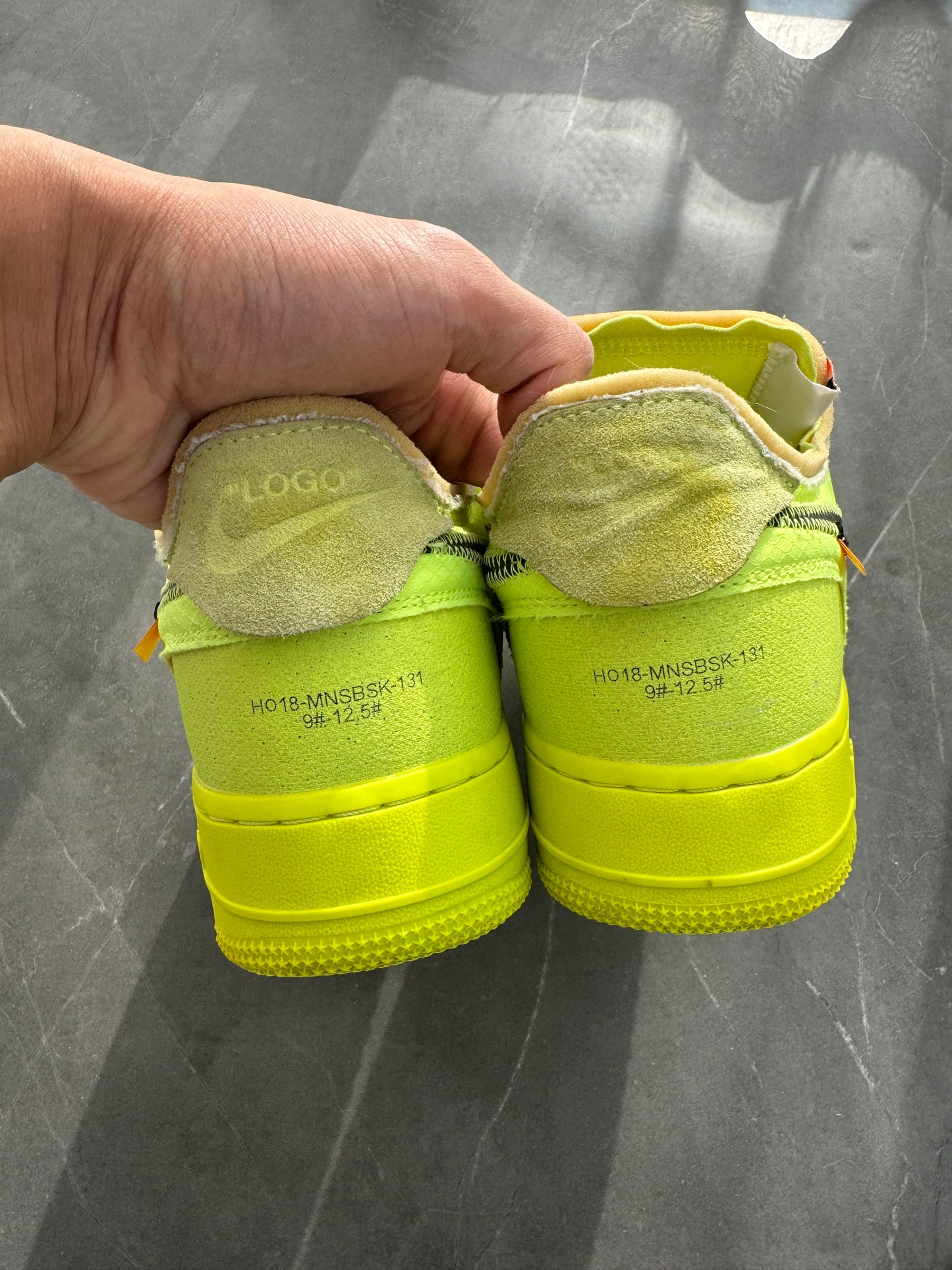 Air Force 1 Low Off-White Volt US10.5