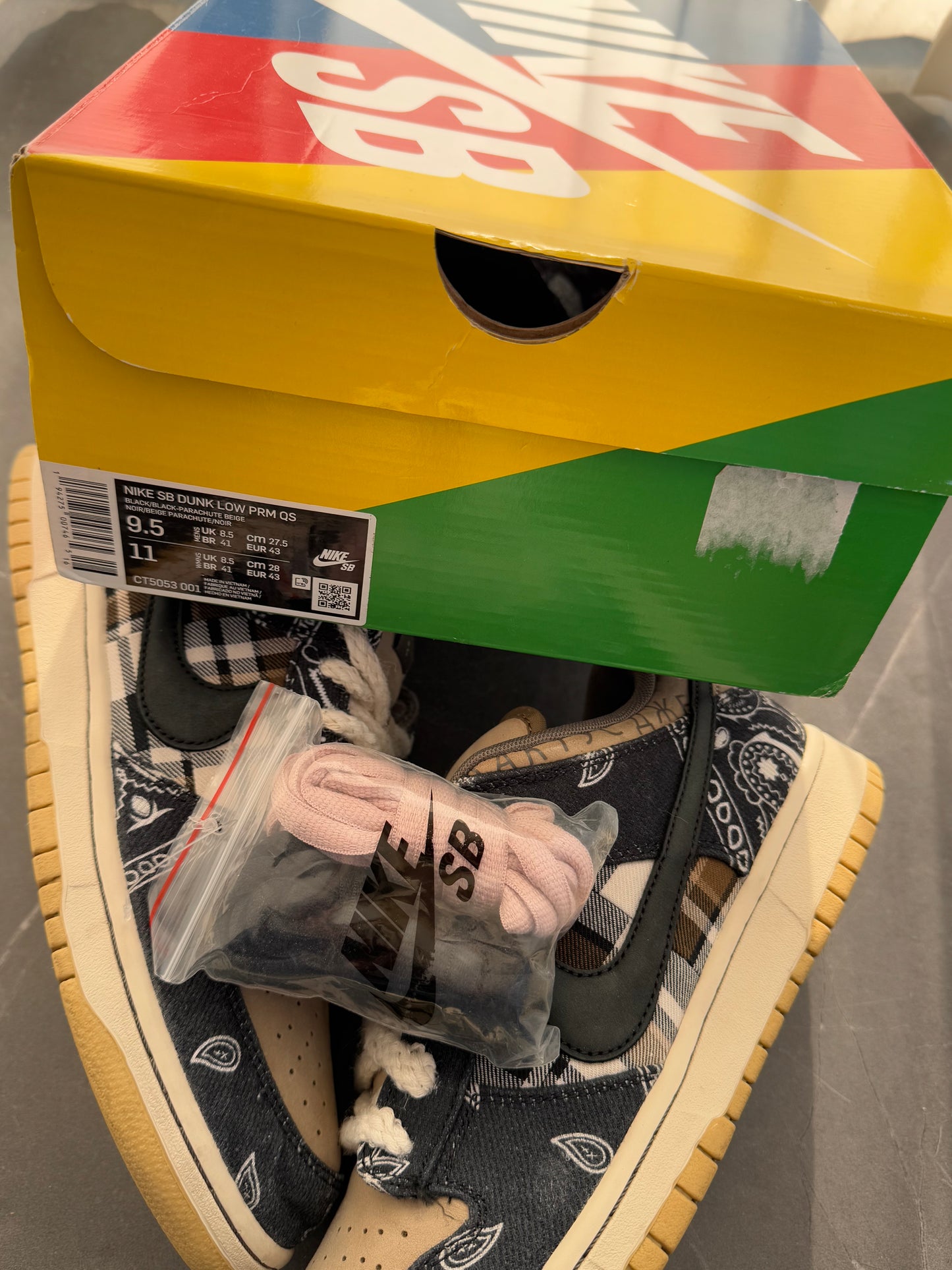 Dunk Low Pro SB Travis Scott US9.5