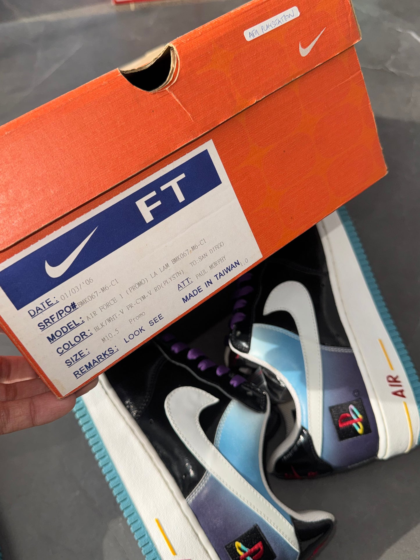 Air Force 1 Low PlayStation Friends & Family US10.5
