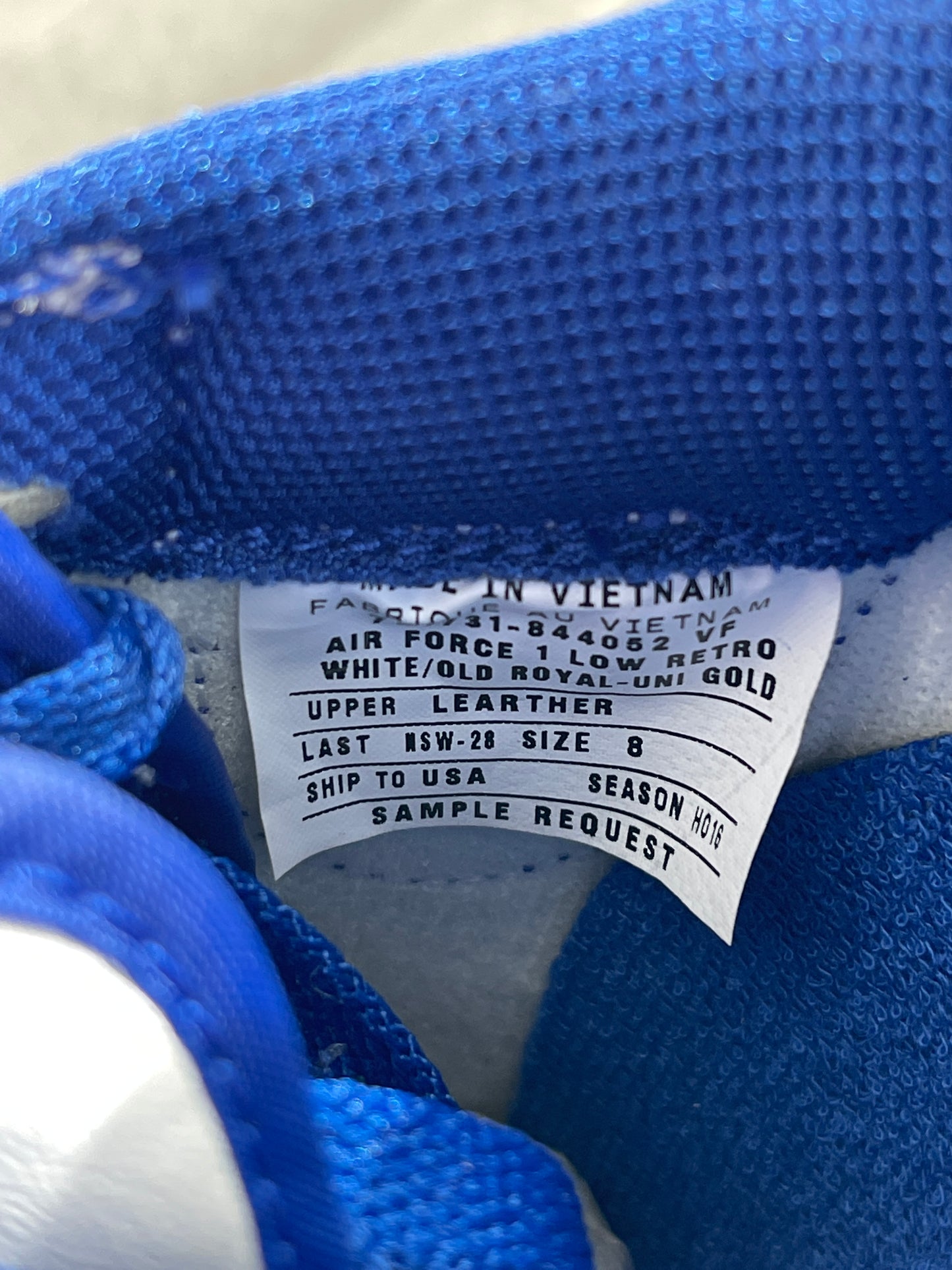 Air Force 1 Low LA Los Angeles Friends & Family Sample