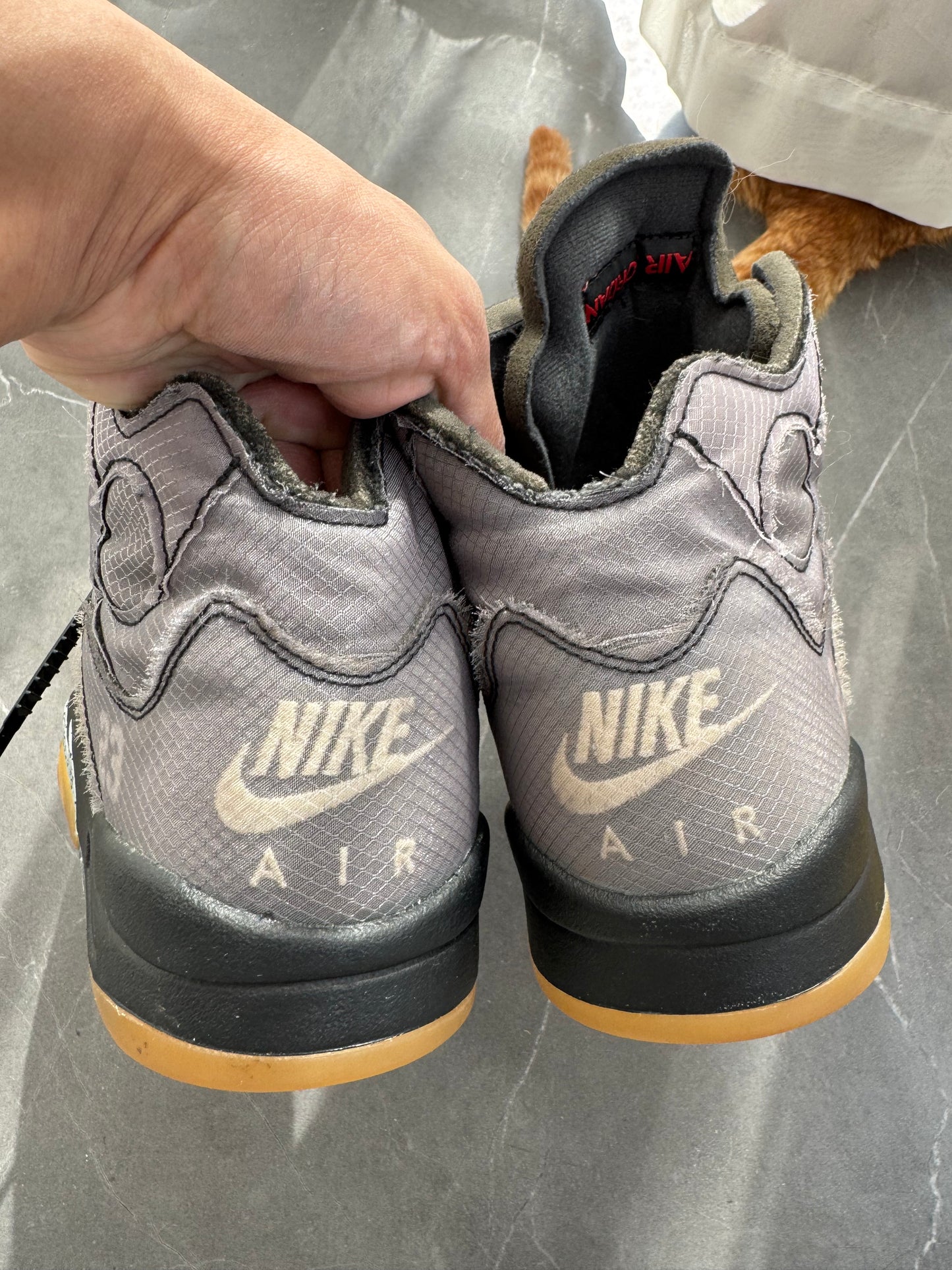 Air Jordan 5 Off-White Muslin US10.5