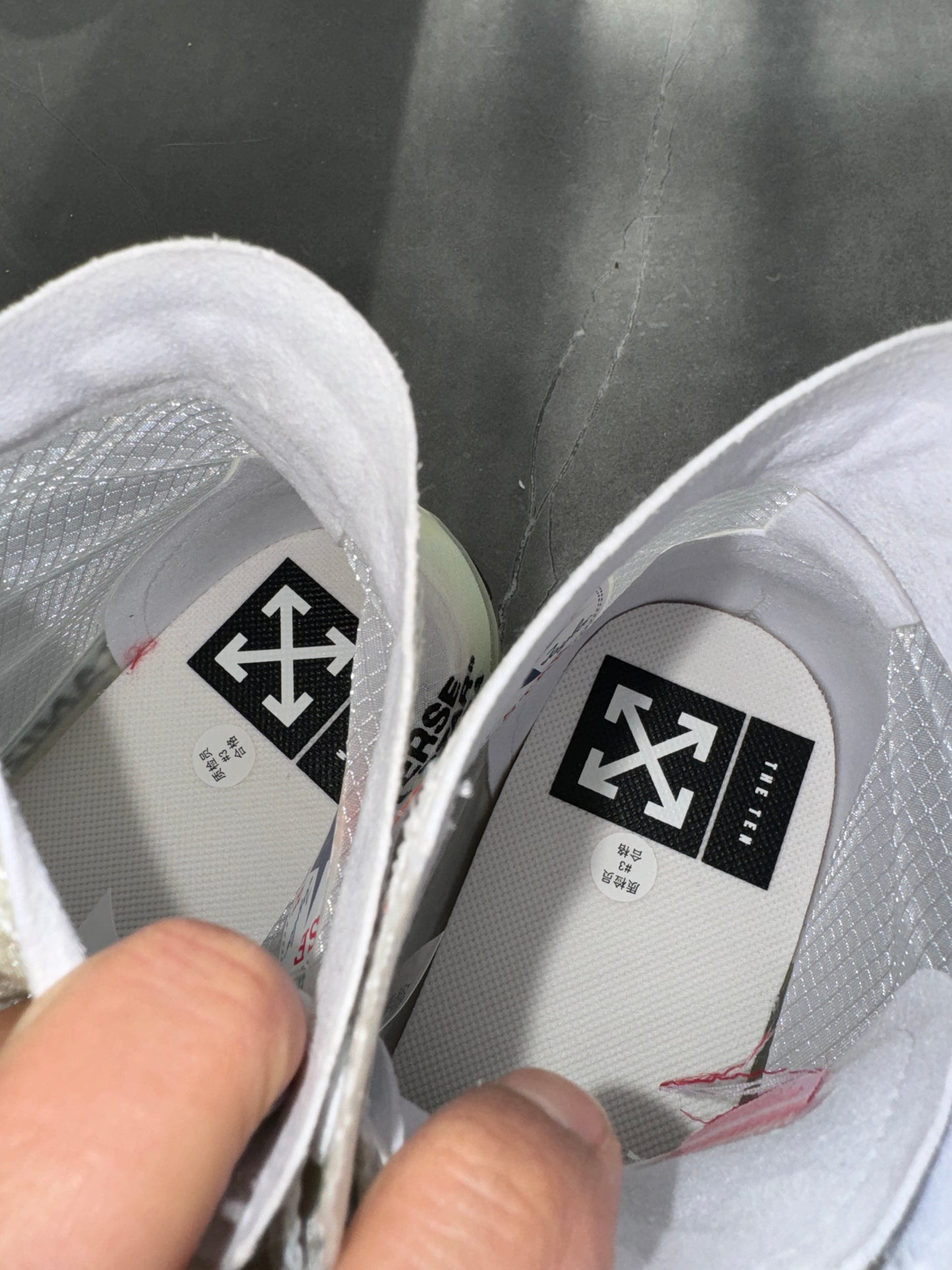 Converse Chuck Taylor All Star Off-White Vulcanized US11