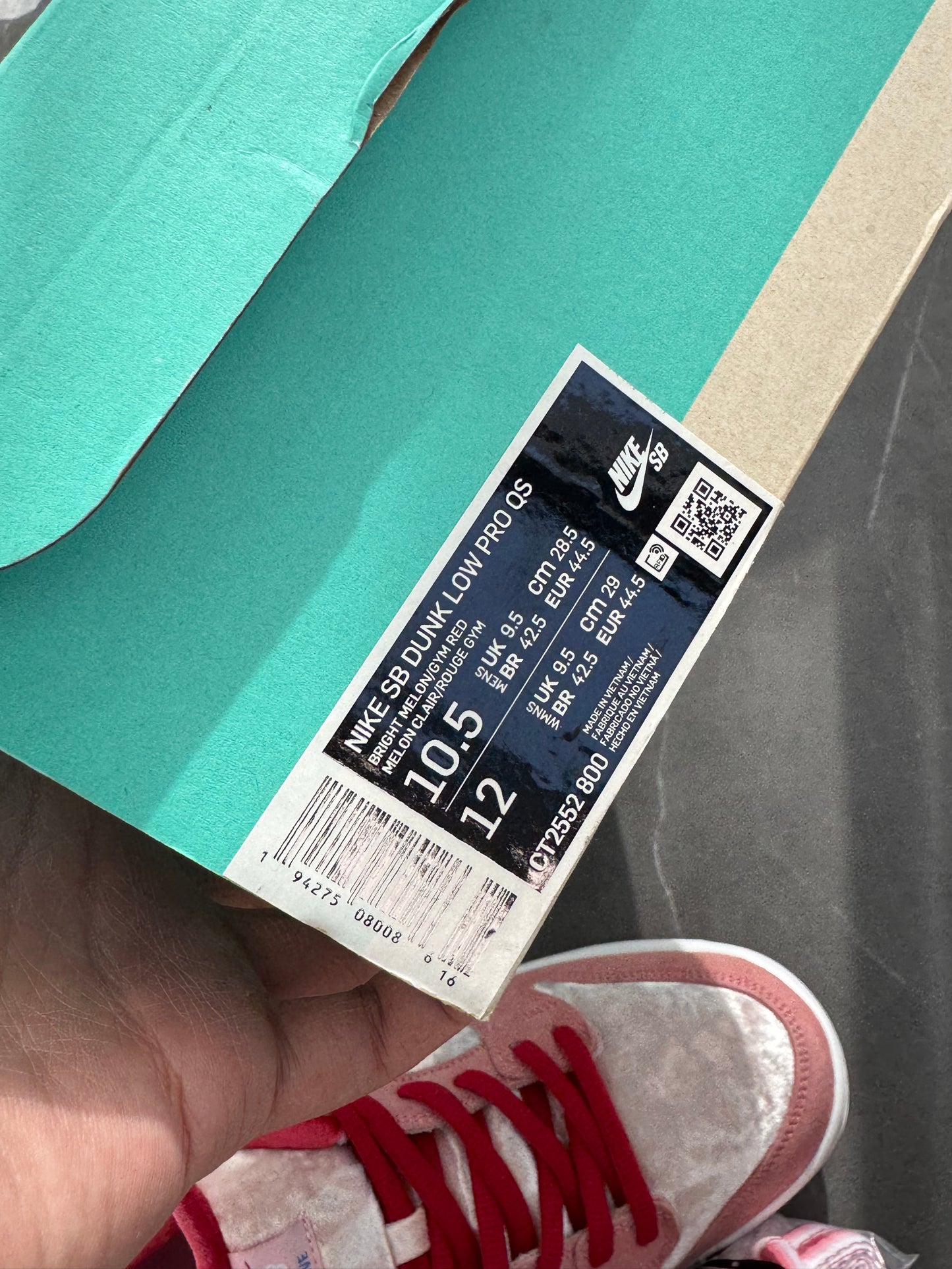 Dunk Low Pro SB Strange Love US10.5