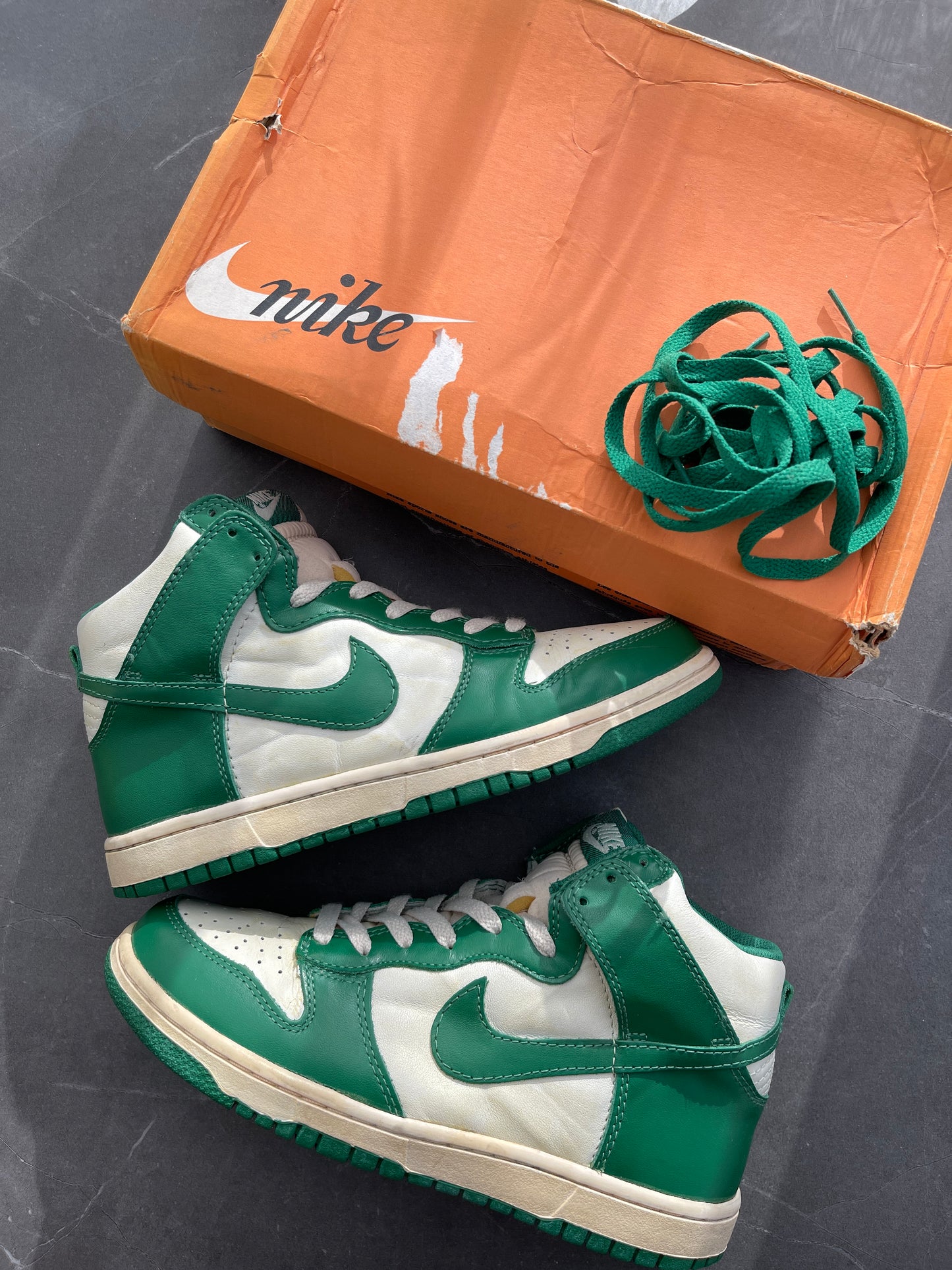 Dunk High QK VNTG Pack Pine Green 2008 US7.5