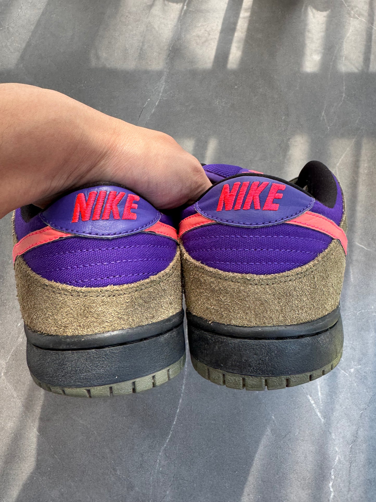 Dunk Low Pro SB Olive Atomic Red 2013 US9.5