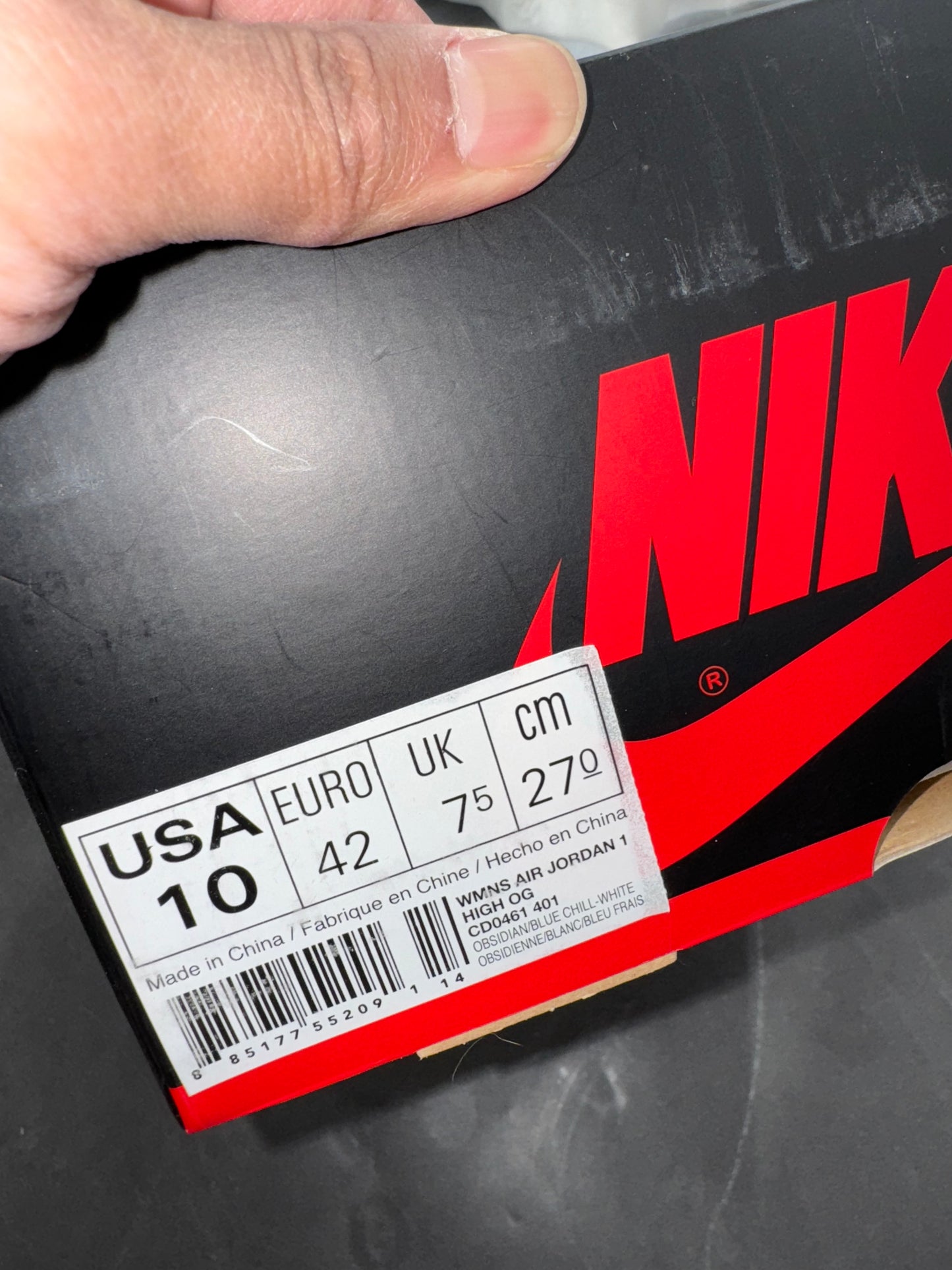 Air Jordan 1 High UNC Patent