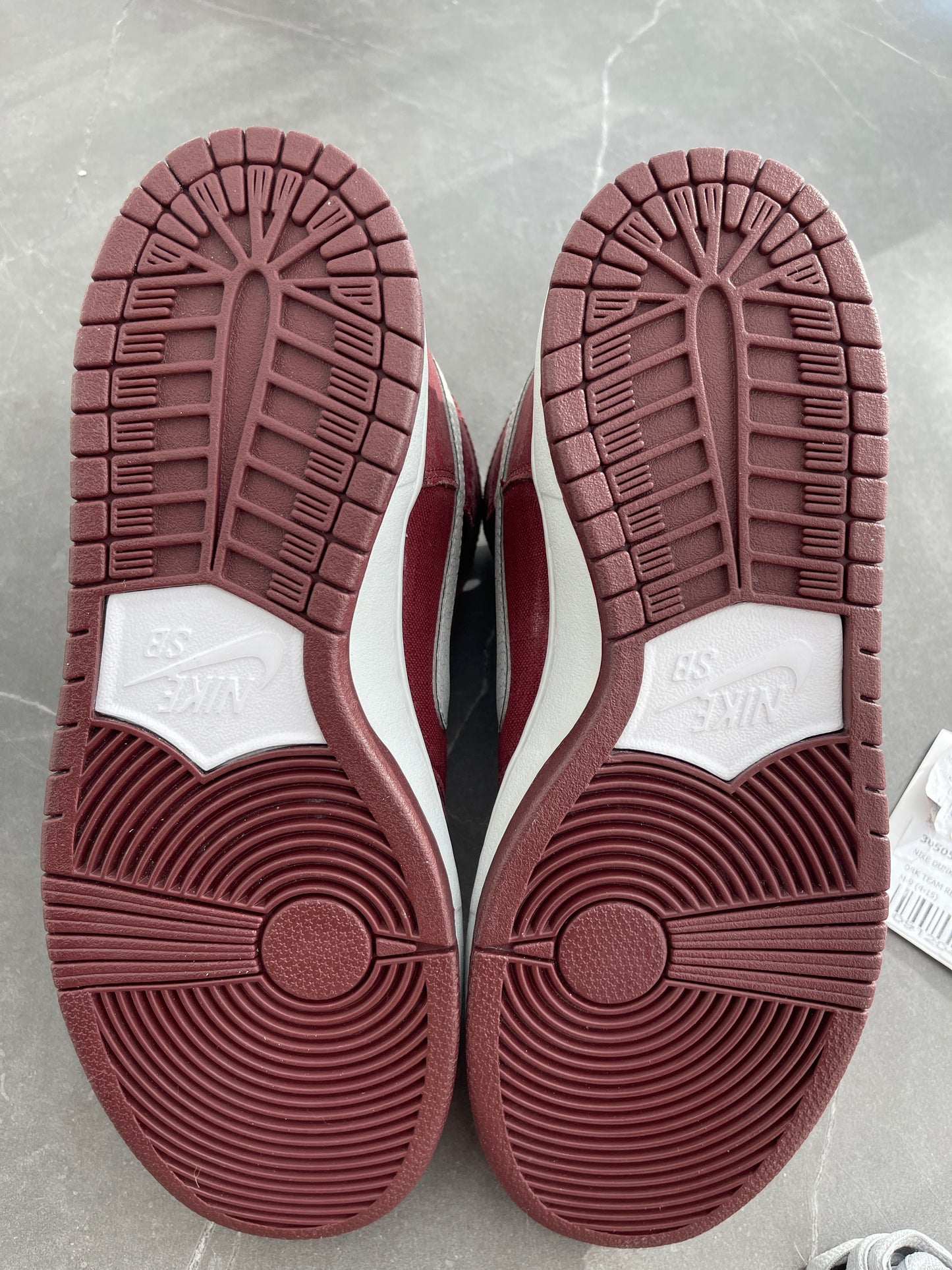 Dunk High Pro SB Brickhouse Cement Print Burgundy SAMPLE