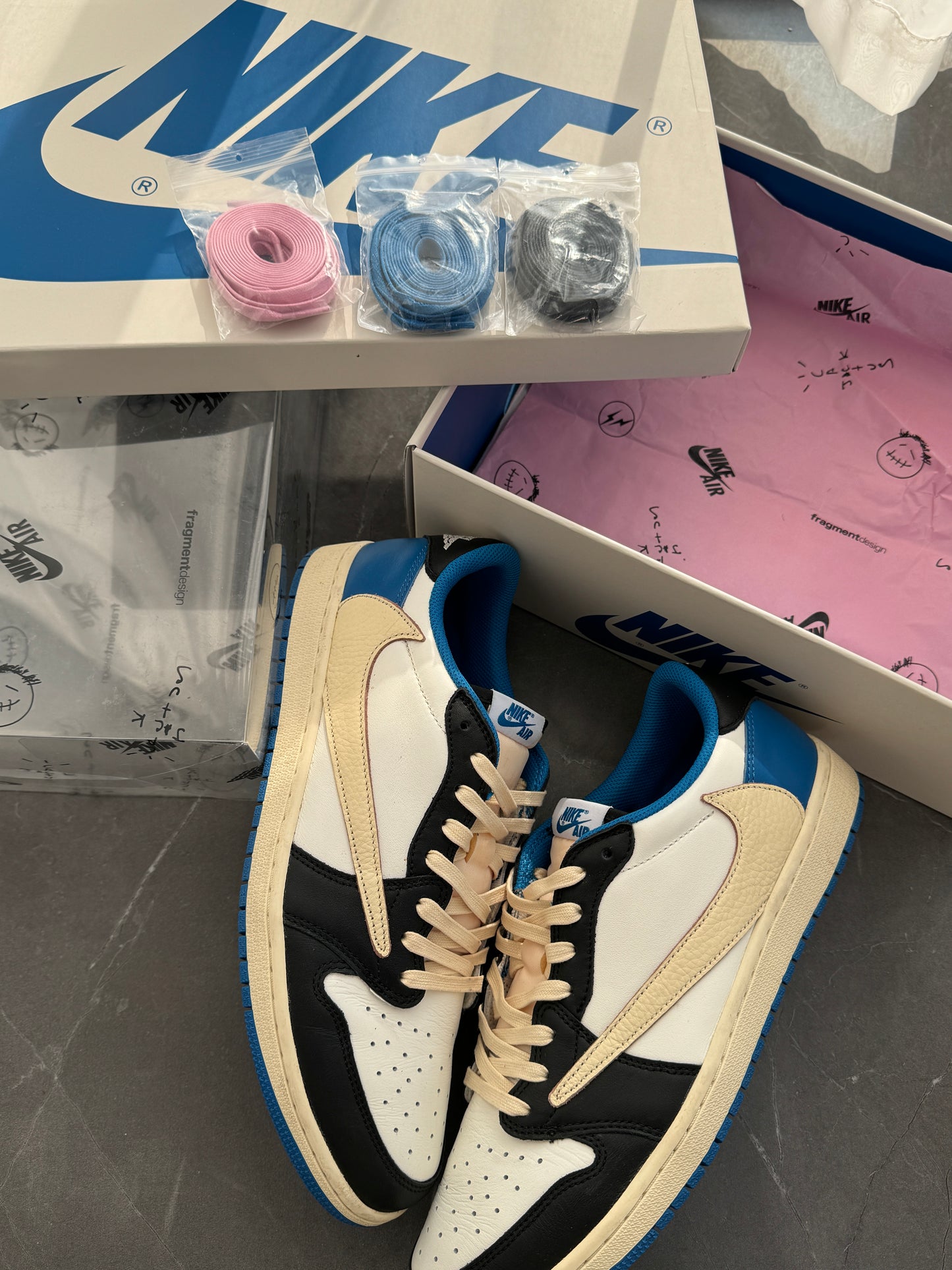 Air Jordan 1 Low Travis Scott Fragment Design US11.5