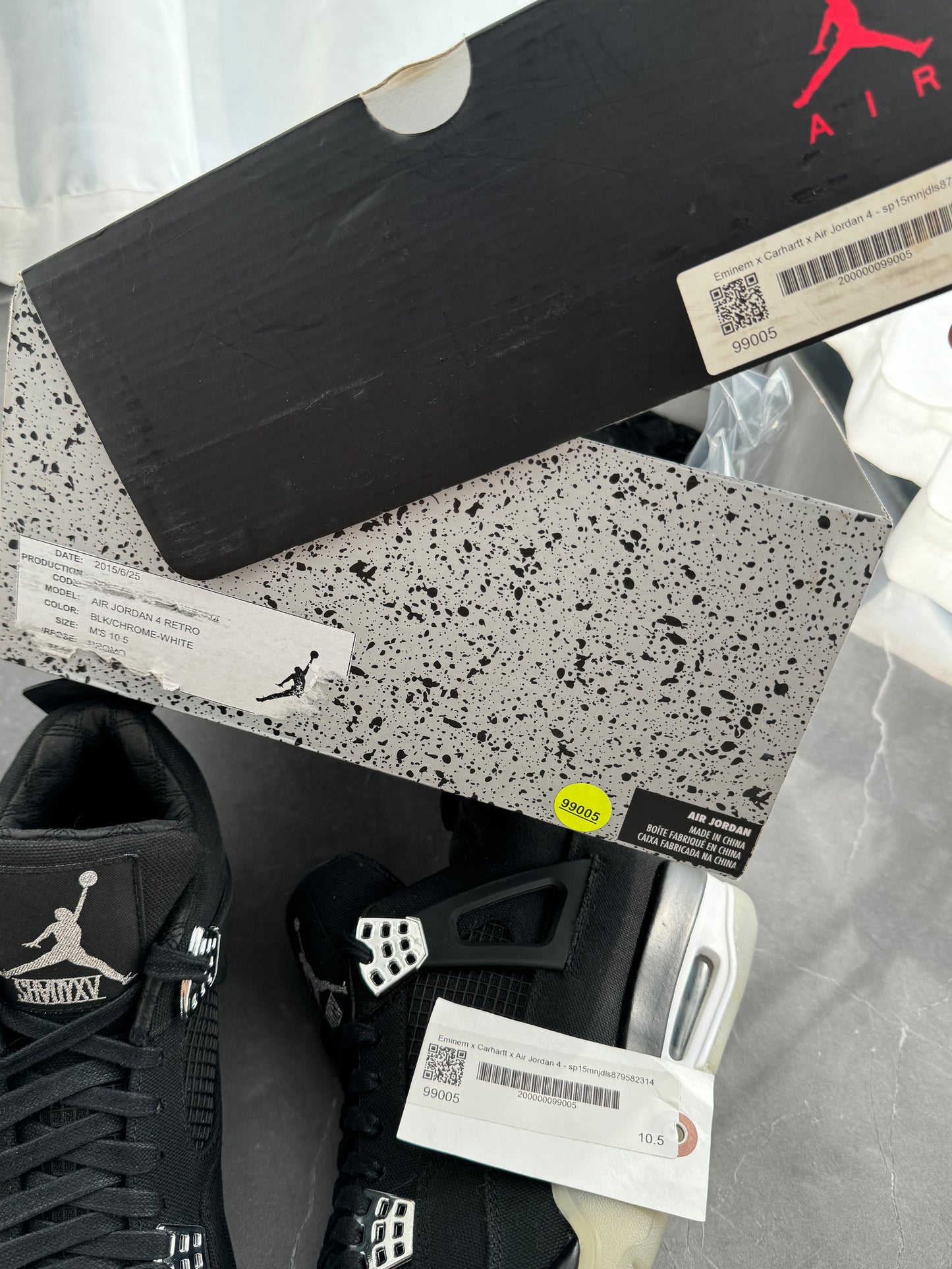 Air Jordan 4 Eminem Carhartt 2015