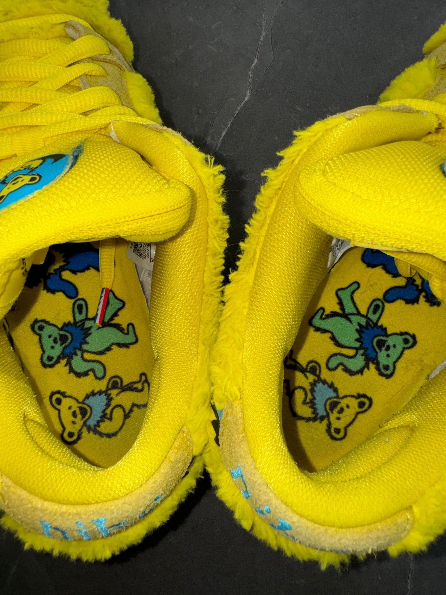 Dunk Low Pro SB Greatful Dead Bears Opti Yellow US10