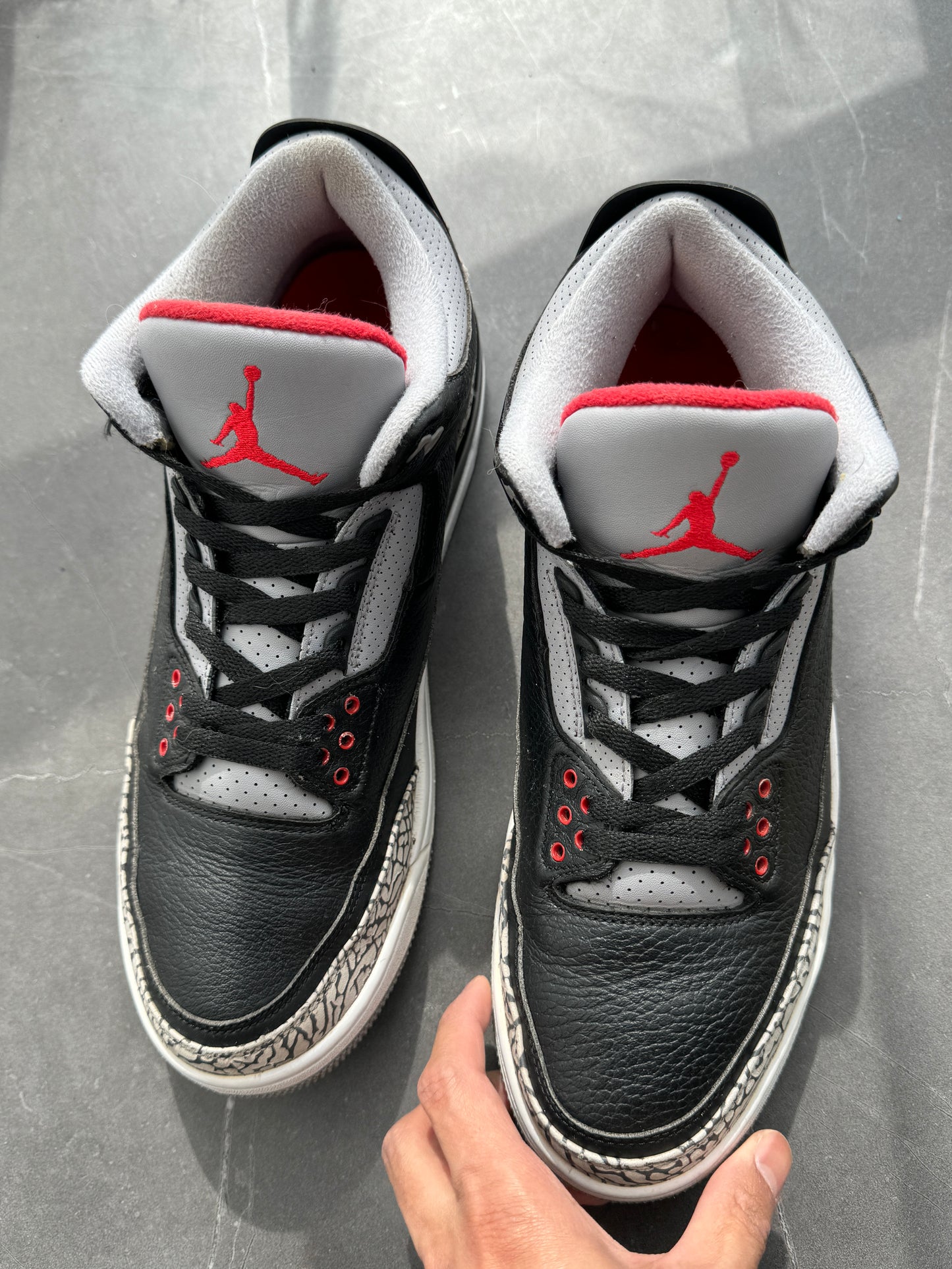 Air Jordan 3 Black Cement 2018