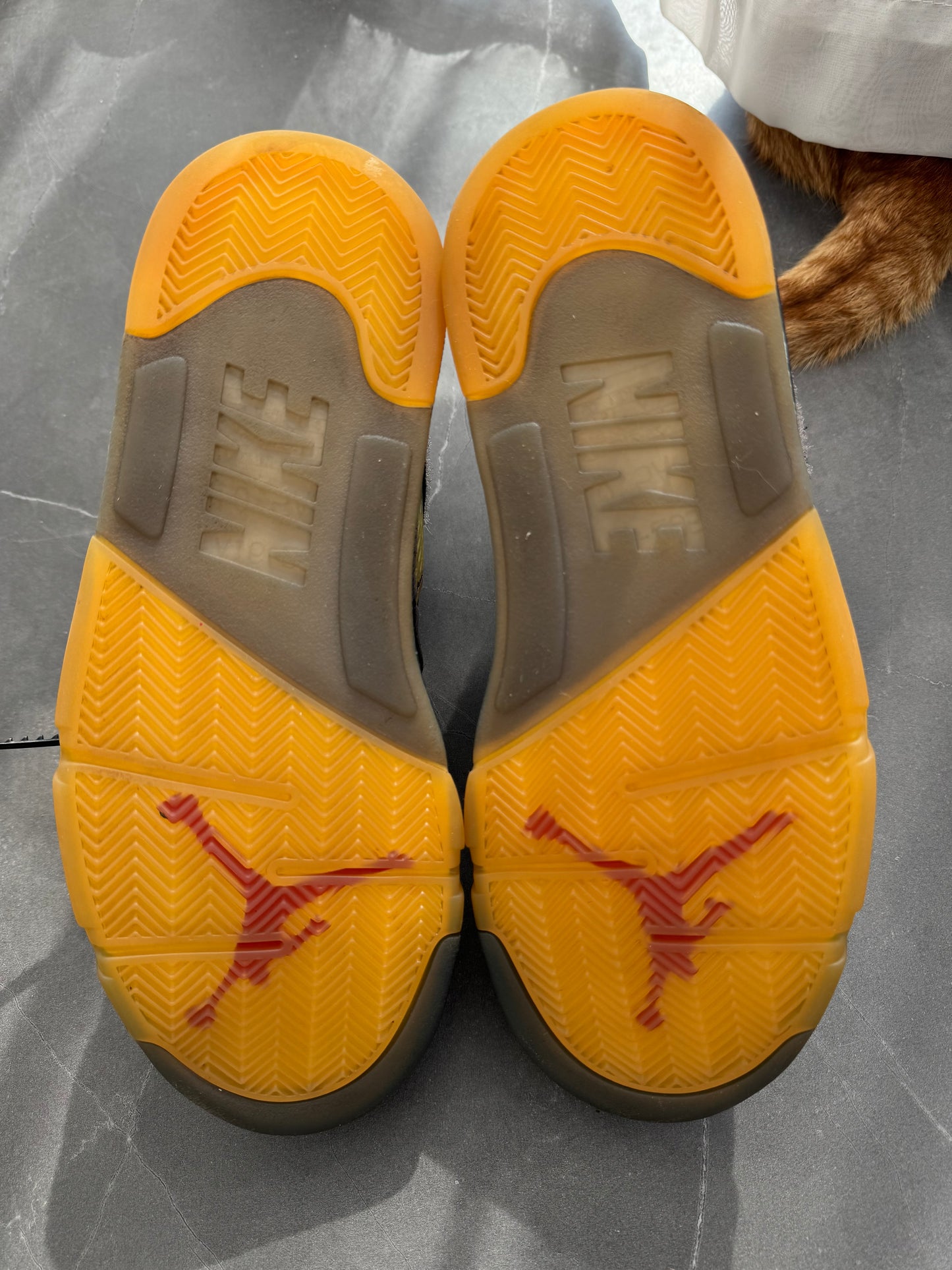 Air Jordan 5 Off-White Muslin US10.5